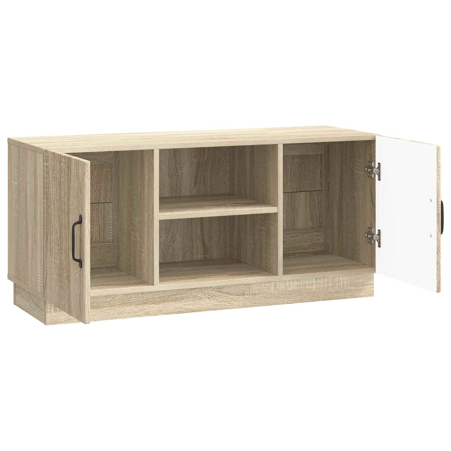 TV-kast Sonoma Eiken 102 x 34,5 x 47 cm Bewerkt hout is nu te koop bij PeponiXL, paradijselijk wonen!