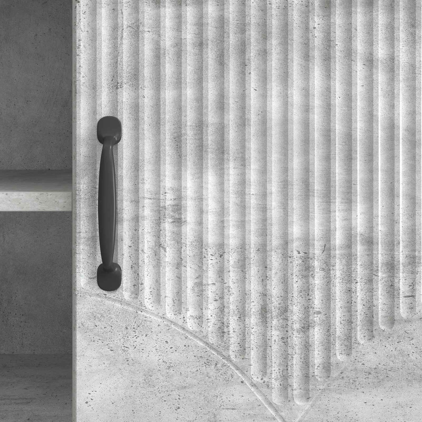 TV-kast Betongrijs 102 x 34,5 x 47 cm Bewerkt hout is nu te koop bij PeponiXL, paradijselijk wonen!