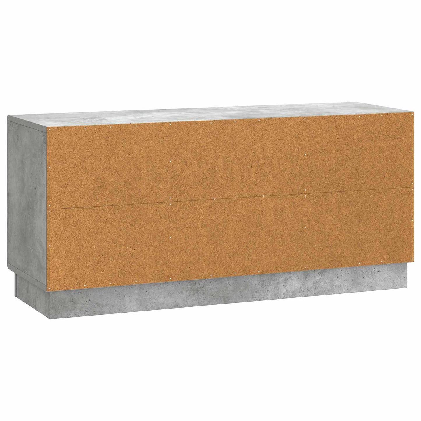 TV-kast Betongrijs 102 x 34,5 x 47 cm Bewerkt hout is nu te koop bij PeponiXL, paradijselijk wonen!