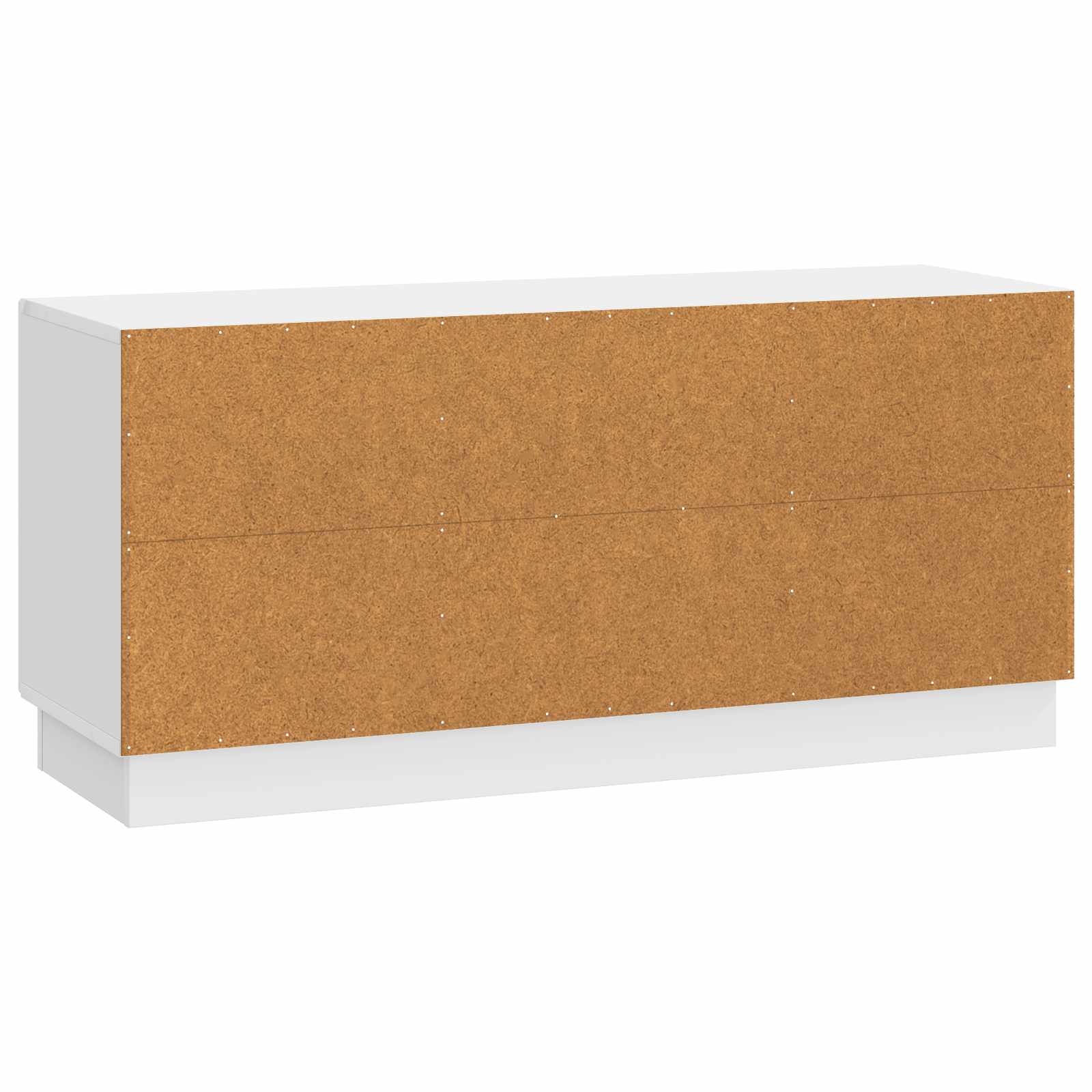 TV-kast Hoogglans Wit 102 x 34,5 x 47 cm Bewerkt hout is nu te koop bij PeponiXL, paradijselijk wonen!