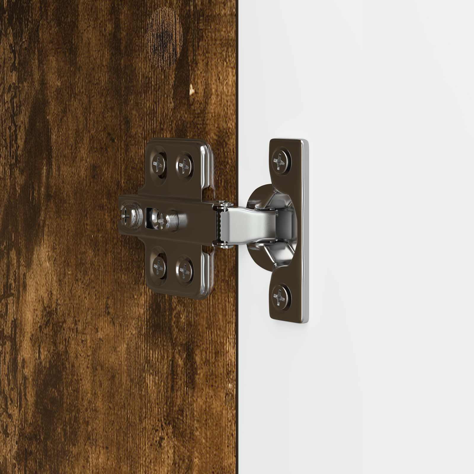 TV-kast Gerookt eiken 102 x 34,5 x 47 cm Bewerkt hout is nu te koop bij PeponiXL, paradijselijk wonen!