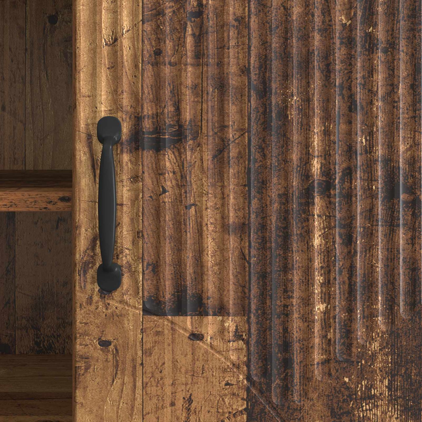 TV-kast Oud hout 102 x 34,5 x 47 cm Bewerkt hout is nu te koop bij PeponiXL, paradijselijk wonen!