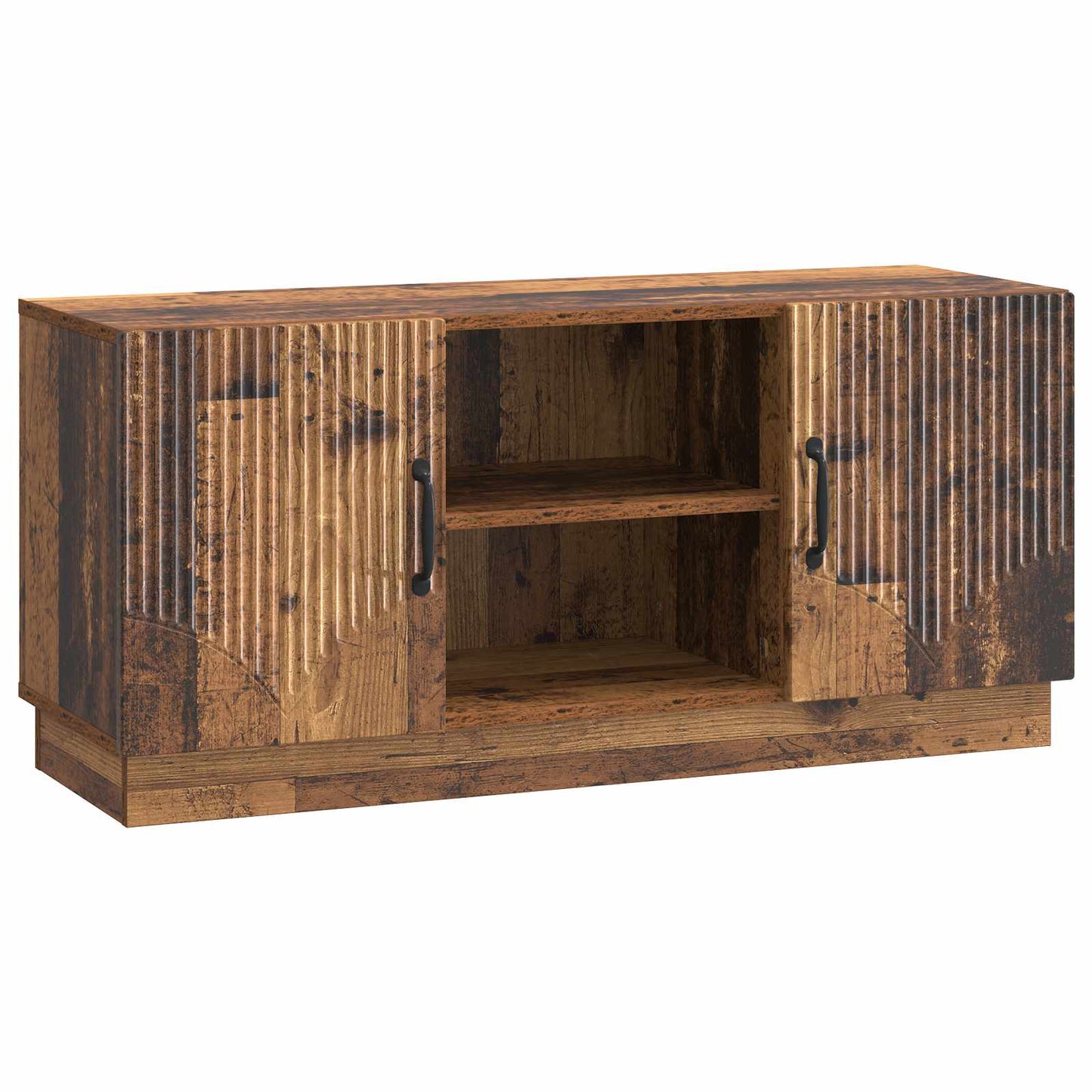 TV-kast Oud hout 102 x 34,5 x 47 cm Bewerkt hout is nu te koop bij PeponiXL, paradijselijk wonen!