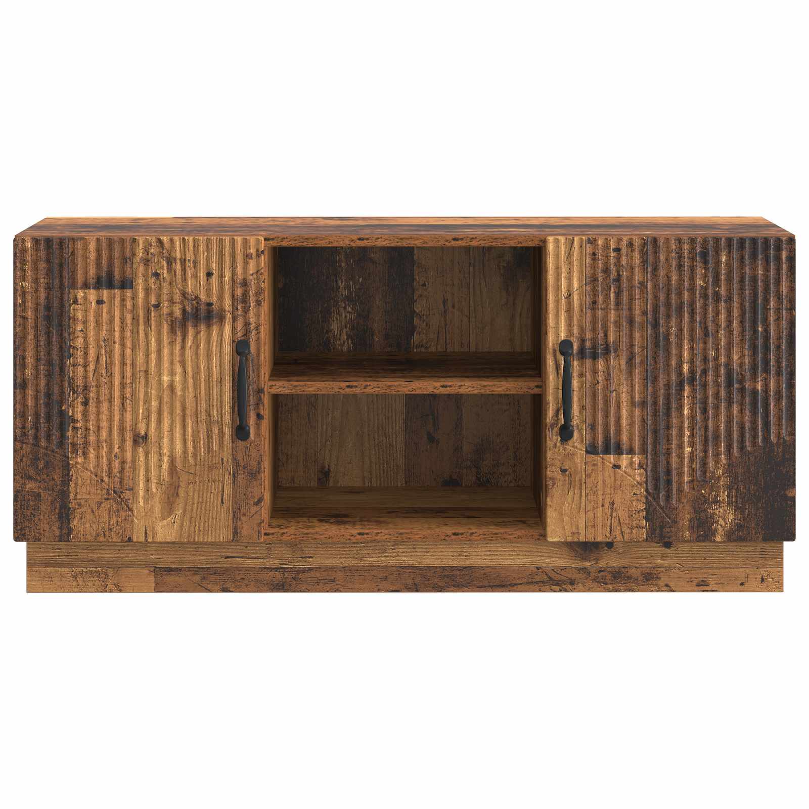TV-kast Oud hout 102 x 34,5 x 47 cm Bewerkt hout is nu te koop bij PeponiXL, paradijselijk wonen!