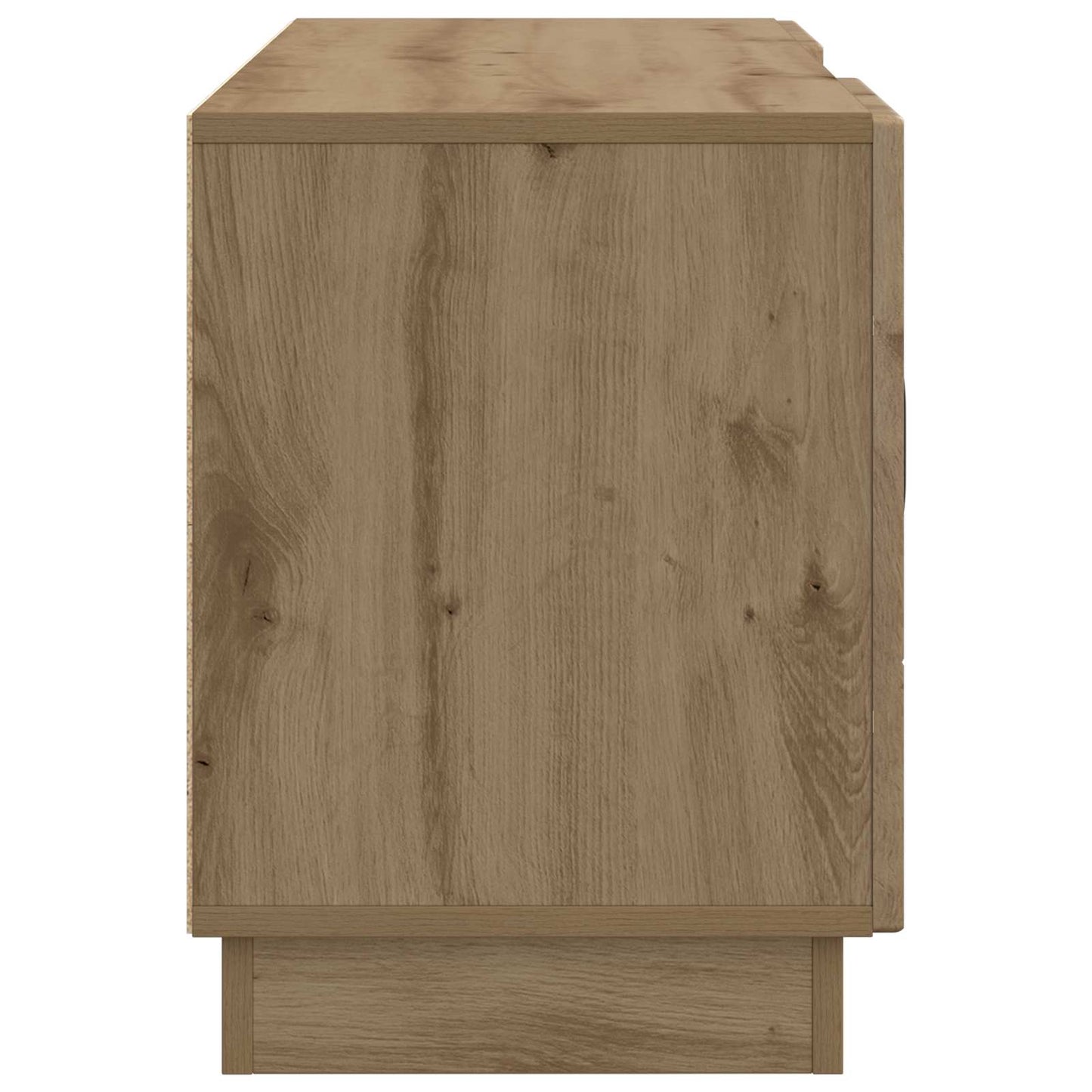TV-kast Artisanaal eiken 102 x 34,5 x 47 cm Bewerkt hout is nu te koop bij PeponiXL, paradijselijk wonen!