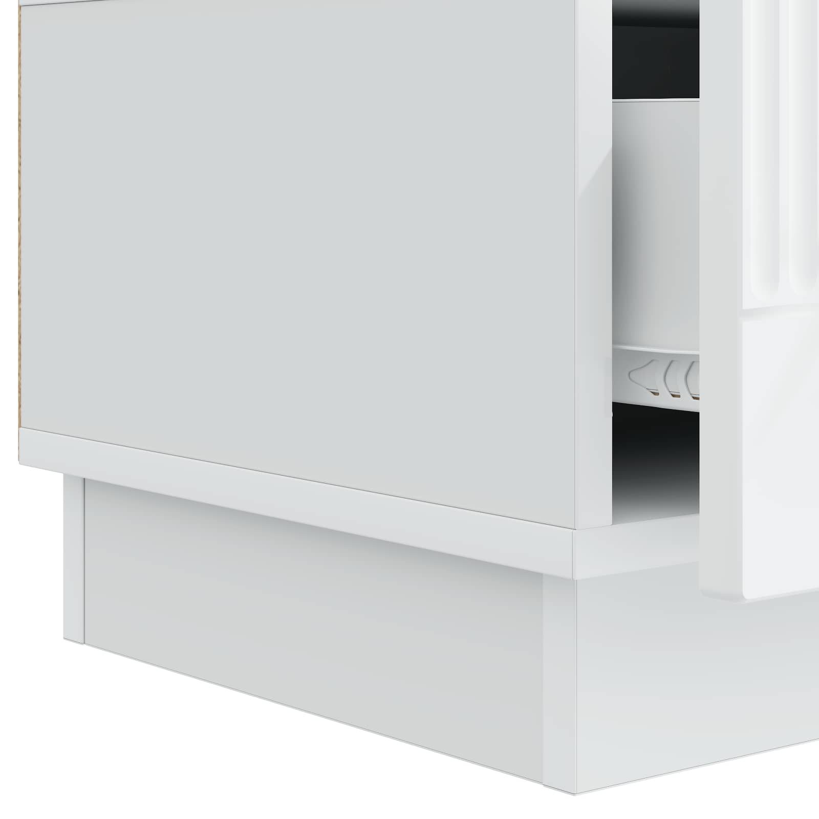 TV-kast met lade Wit 147 x 34,5 x 27 cm Bewerkt hout is nu te koop bij PeponiXL, paradijselijk wonen!