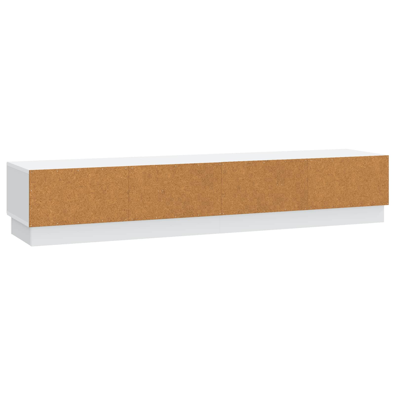 TV-kast met lade Wit 147 x 34,5 x 27 cm Bewerkt hout is nu te koop bij PeponiXL, paradijselijk wonen!