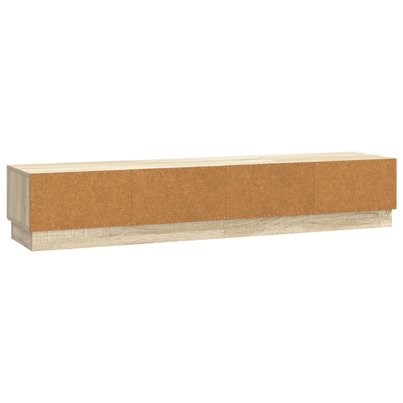 TV-kast met lade Sonoma Eiken 147 x 34,5 x 27 cm Bewerkt hout is nu te koop bij PeponiXL, paradijselijk wonen!