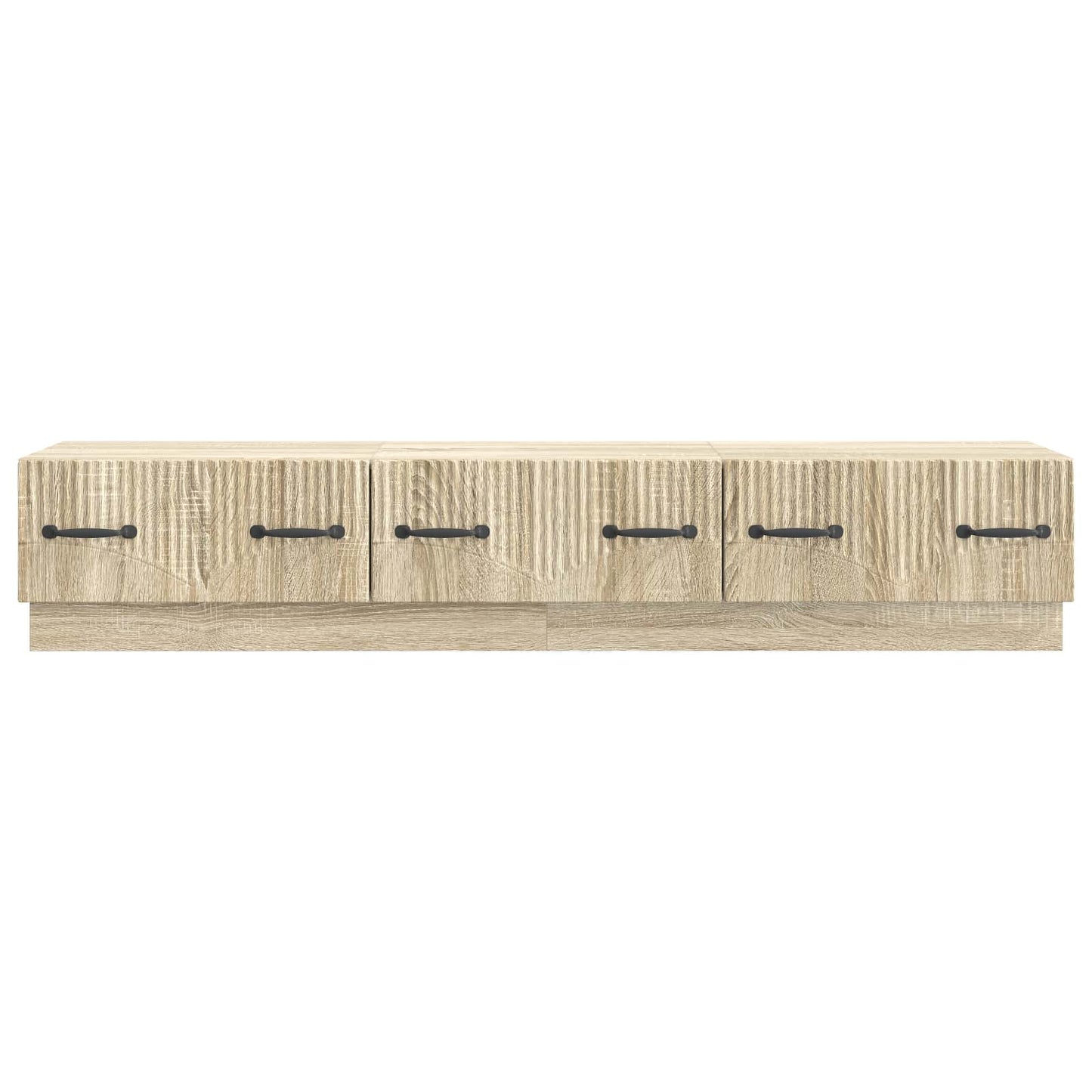 TV-kast met lade Sonoma Eiken 147 x 34,5 x 27 cm Bewerkt hout is nu te koop bij PeponiXL, paradijselijk wonen!