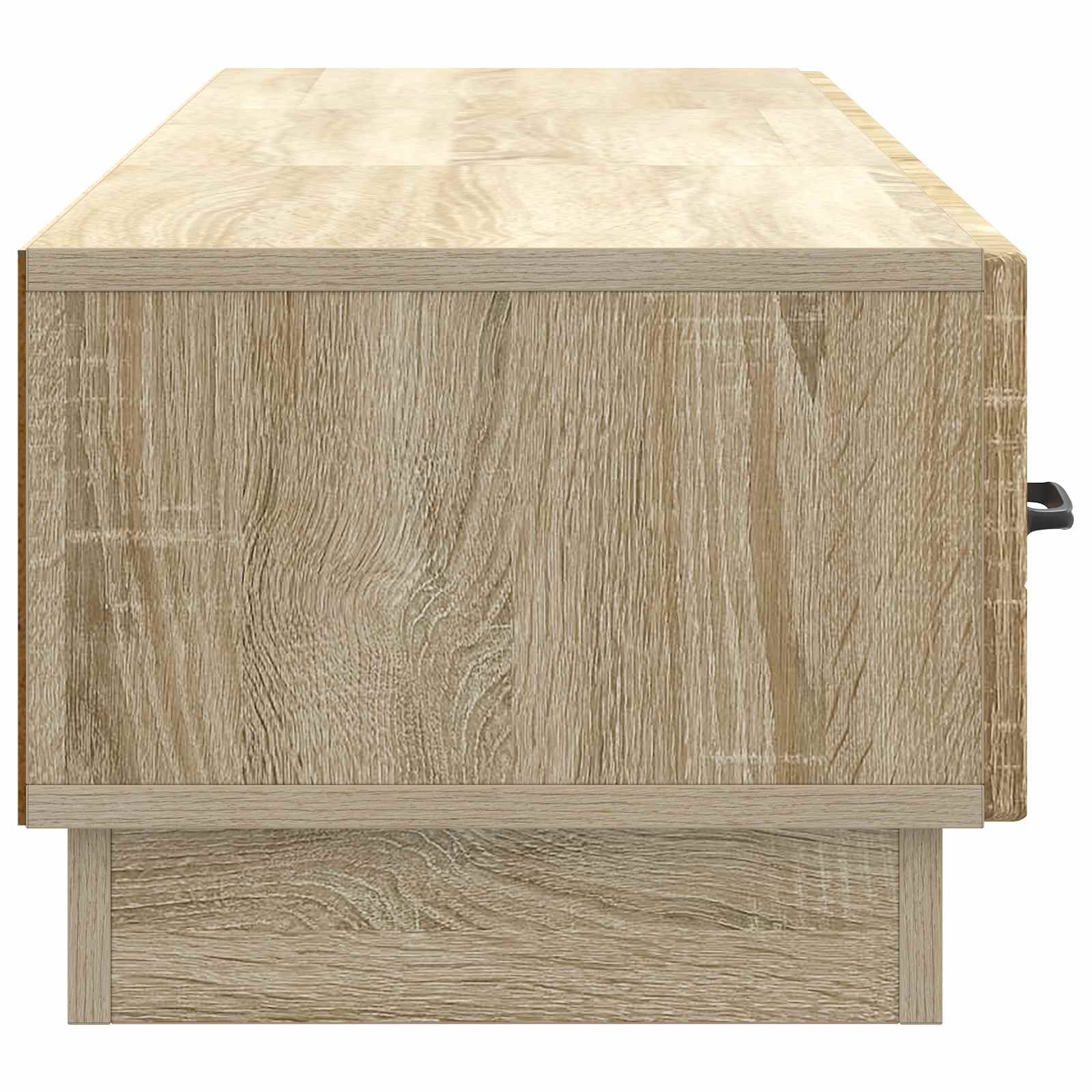 TV-kast met lade Sonoma Eiken 147 x 34,5 x 27 cm Bewerkt hout is nu te koop bij PeponiXL, paradijselijk wonen!