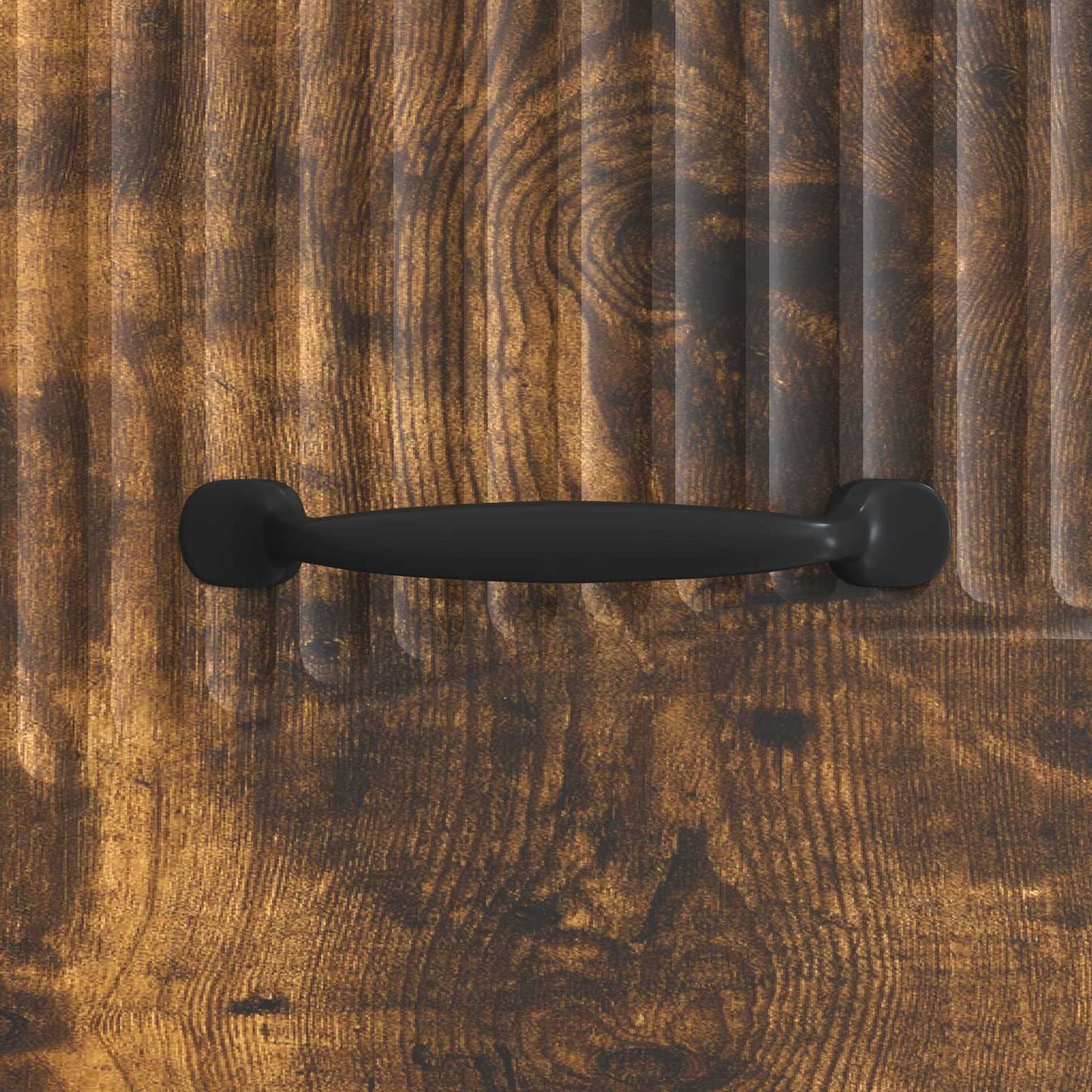 TV-kast met lade Gerookt eiken 147 x 34,5 x 27 cm Bewerkt hout is nu te koop bij PeponiXL, paradijselijk wonen!