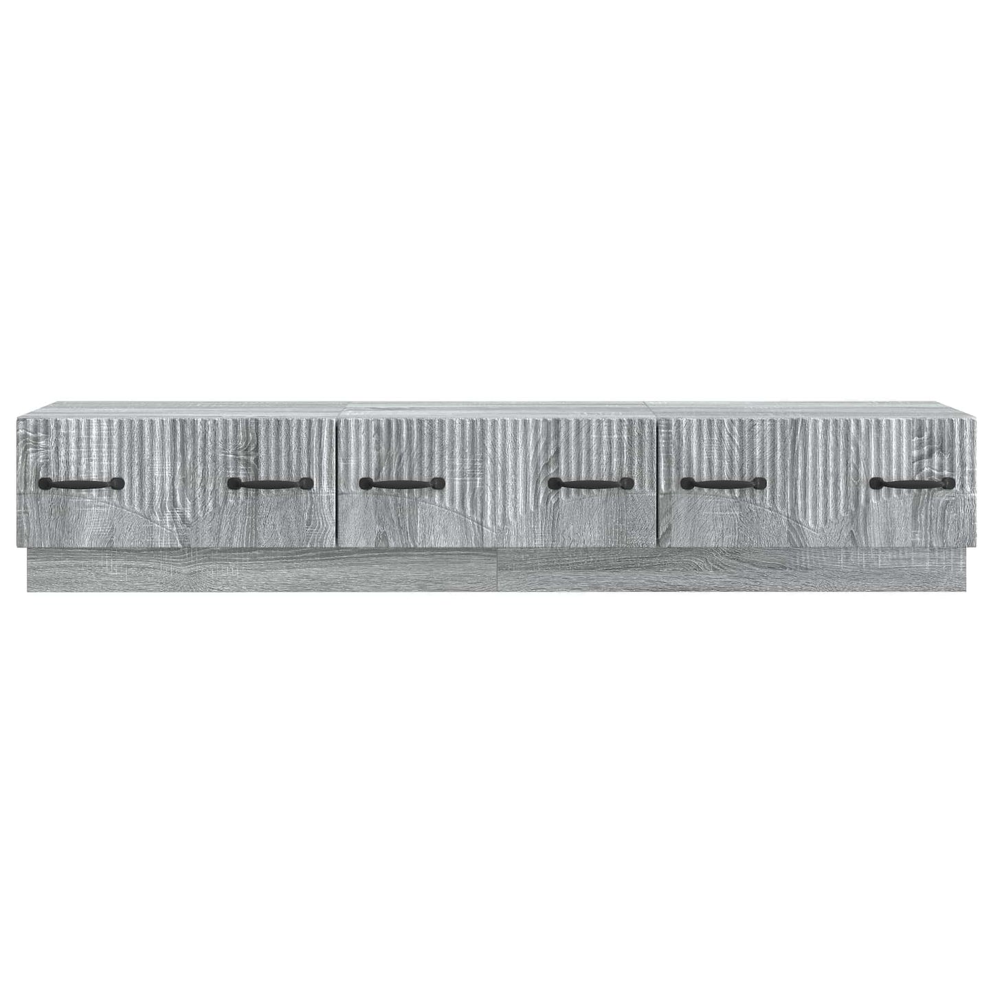 TV-kast met lade Grijs sonoma 147 x 34,5 x 27 cm Bewerkt hout is nu te koop bij PeponiXL, paradijselijk wonen!