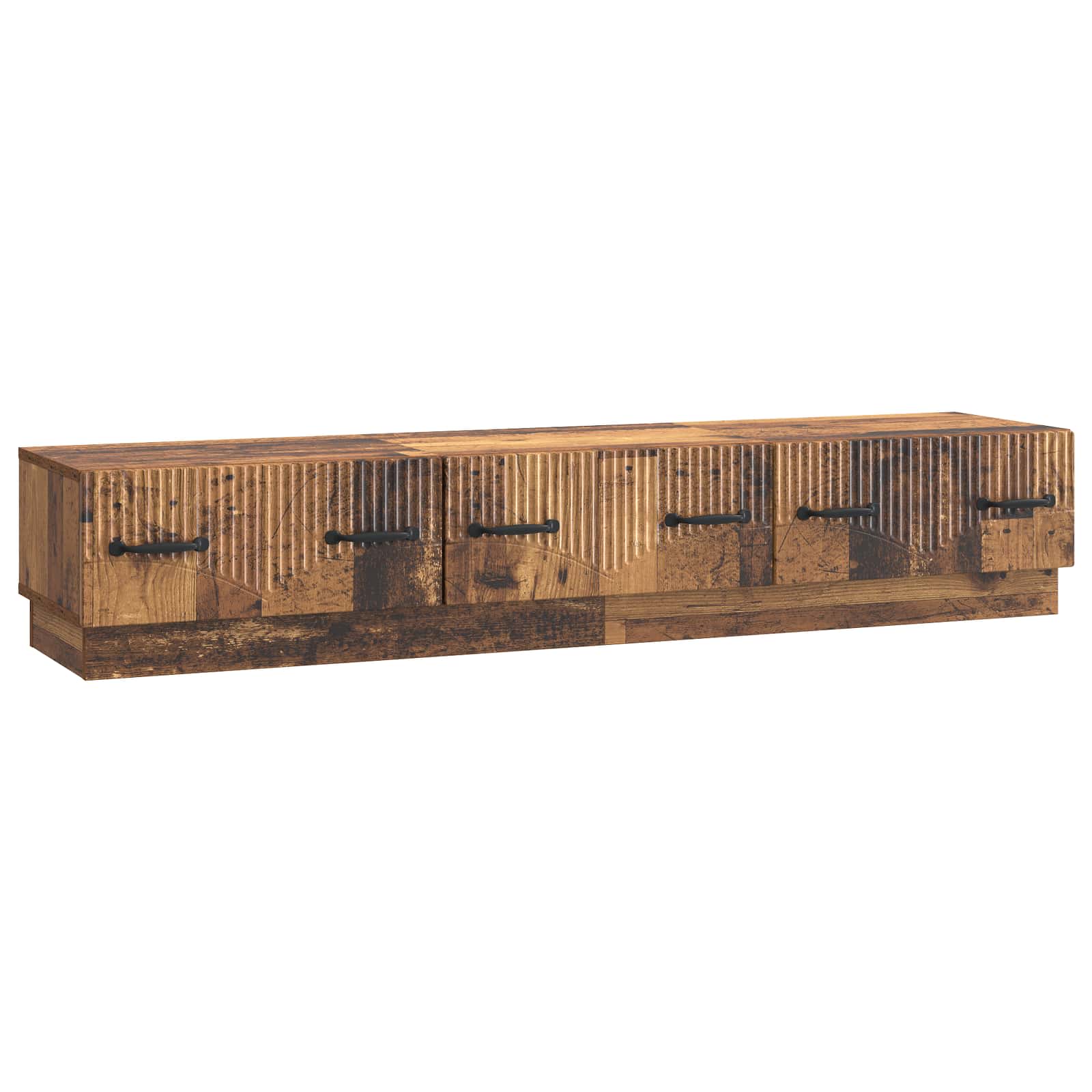 TV-kast met lade Oud hout 147 x 34,5 x 27 cm Bewerkt hout is nu te koop bij PeponiXL, paradijselijk wonen!