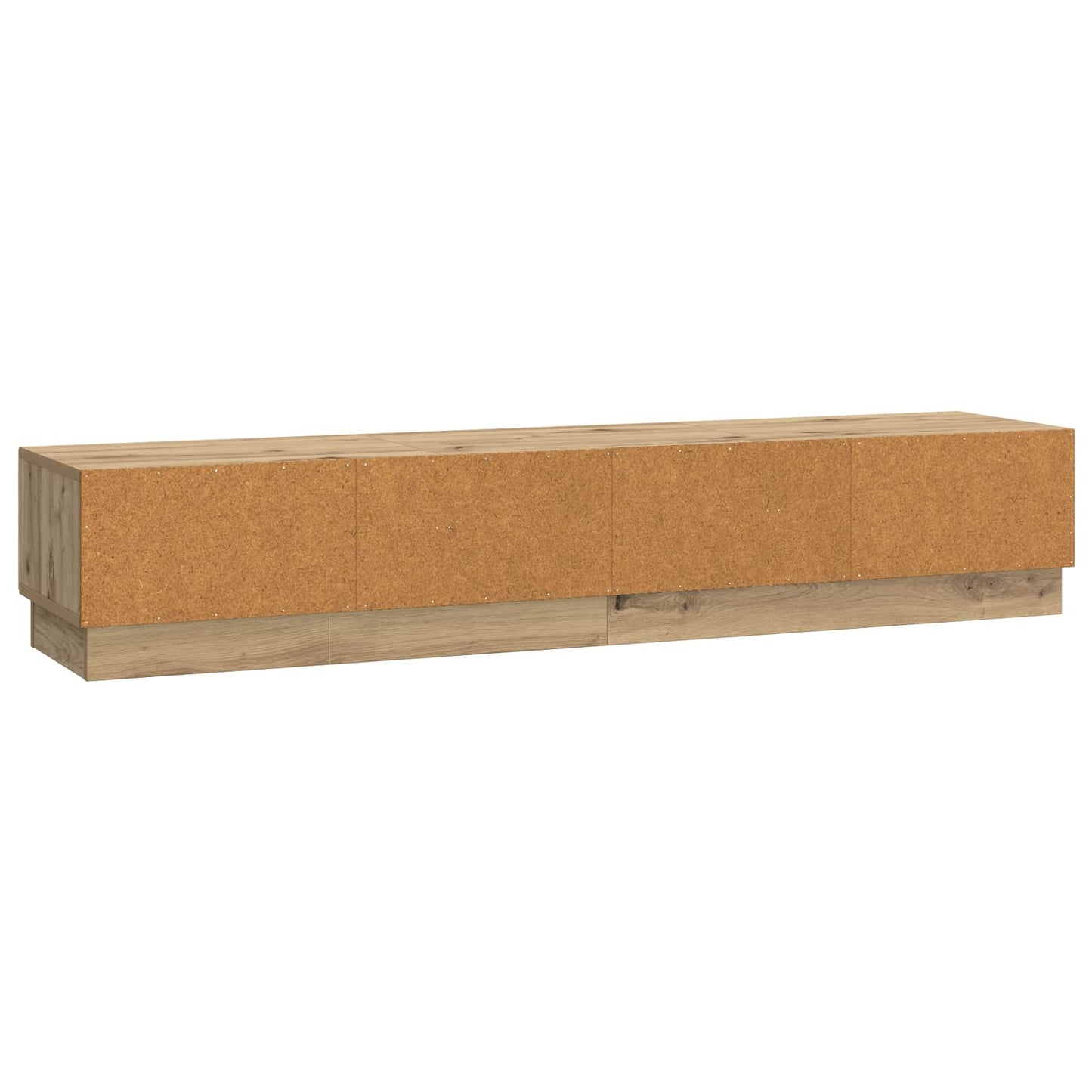 TV-kast Artisanaal eiken 147 x 34,5 x 27 cm Bewerkt hout is nu te koop bij PeponiXL, paradijselijk wonen!
