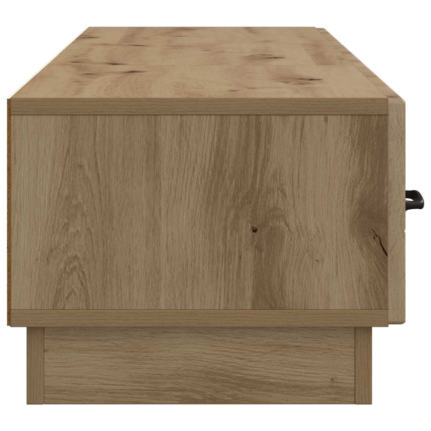TV-kast Artisanaal eiken 147 x 34,5 x 27 cm Bewerkt hout is nu te koop bij PeponiXL, paradijselijk wonen!