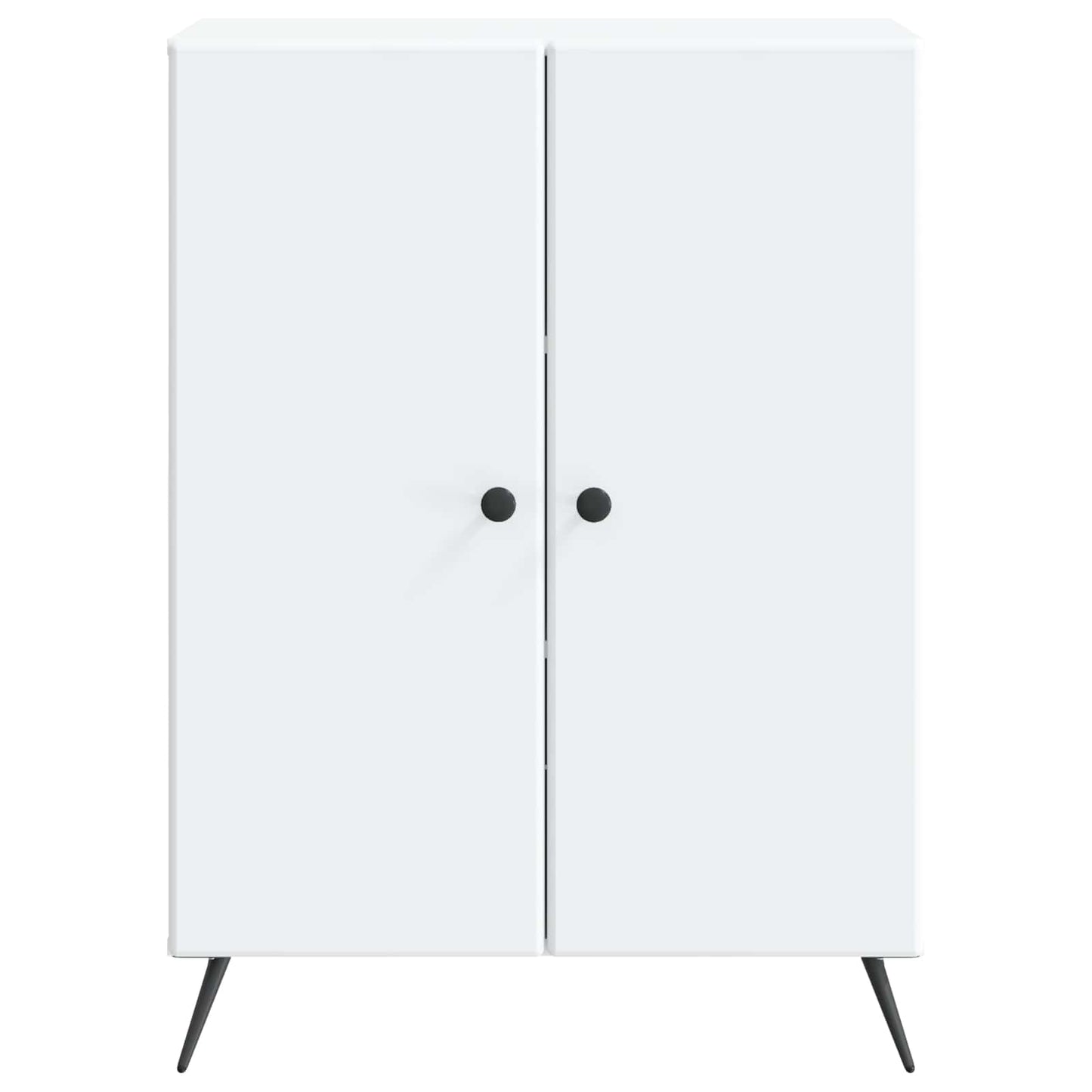Dressoir Wit 66 x 34,5 x 90 cm Bewerkt hout is nu te koop bij PeponiXL, paradijselijk wonen!