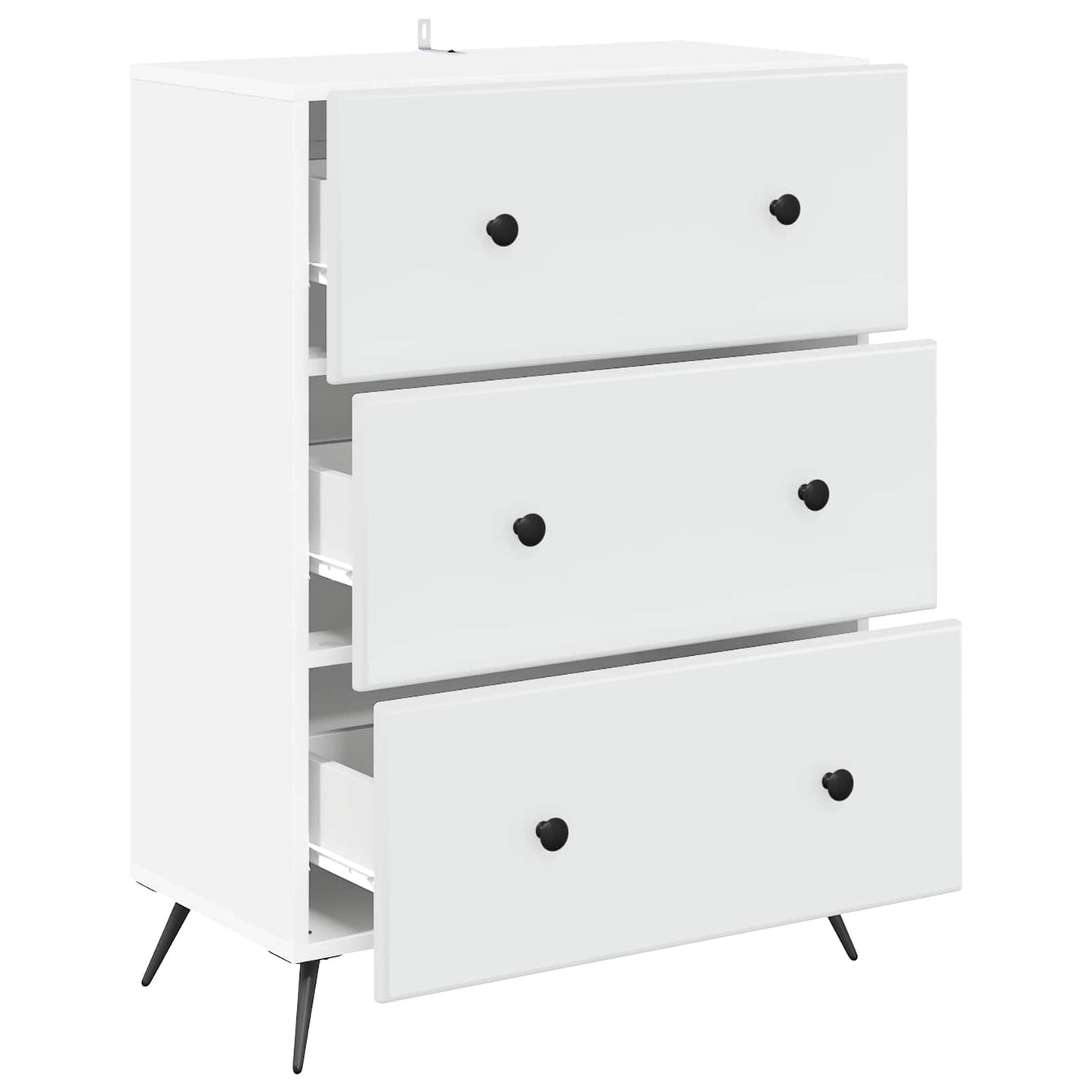 Ladenkast Wit 66 x 34,5 x 90 cm Bewerkt hout is nu te koop bij PeponiXL, paradijselijk wonen!
