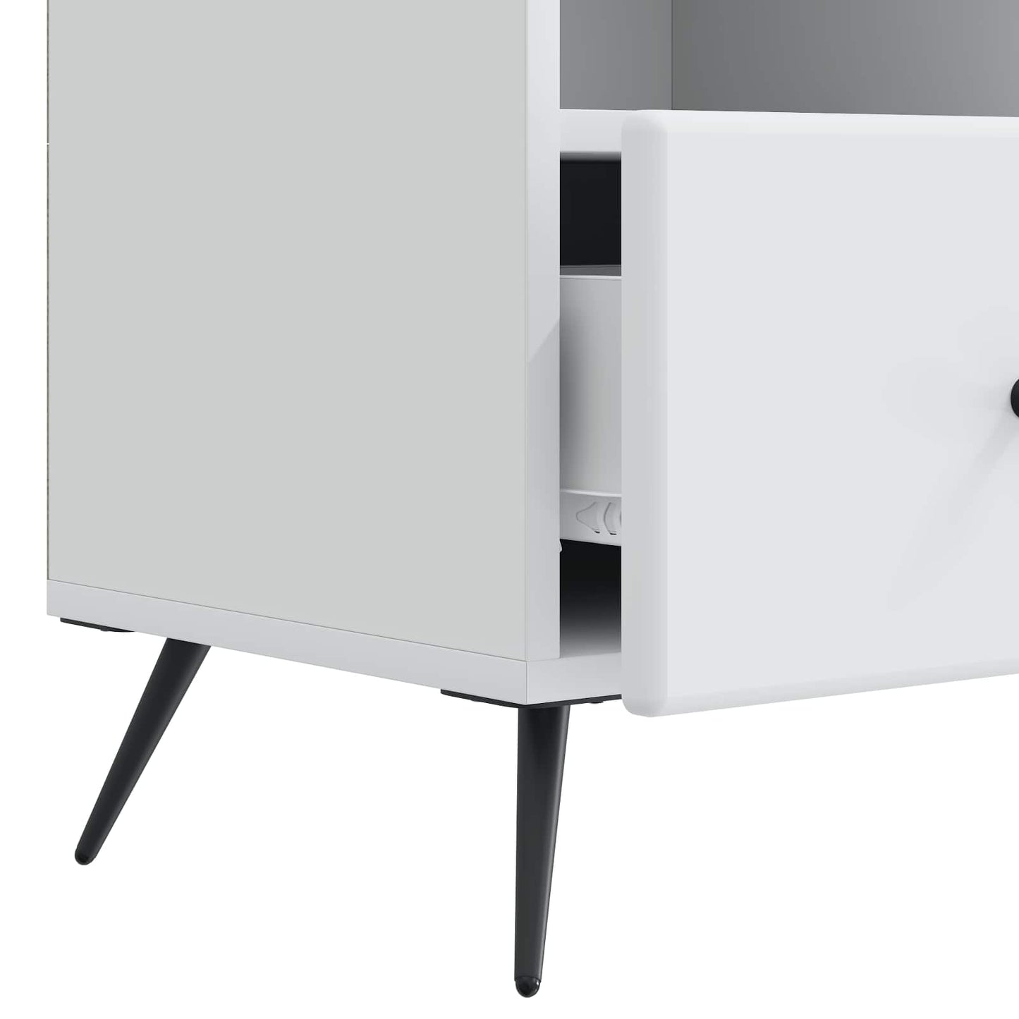 TV-kast met lade Wit 102 x 34,5 x 50 cm Bewerkt hout is nu te koop bij PeponiXL, paradijselijk wonen!