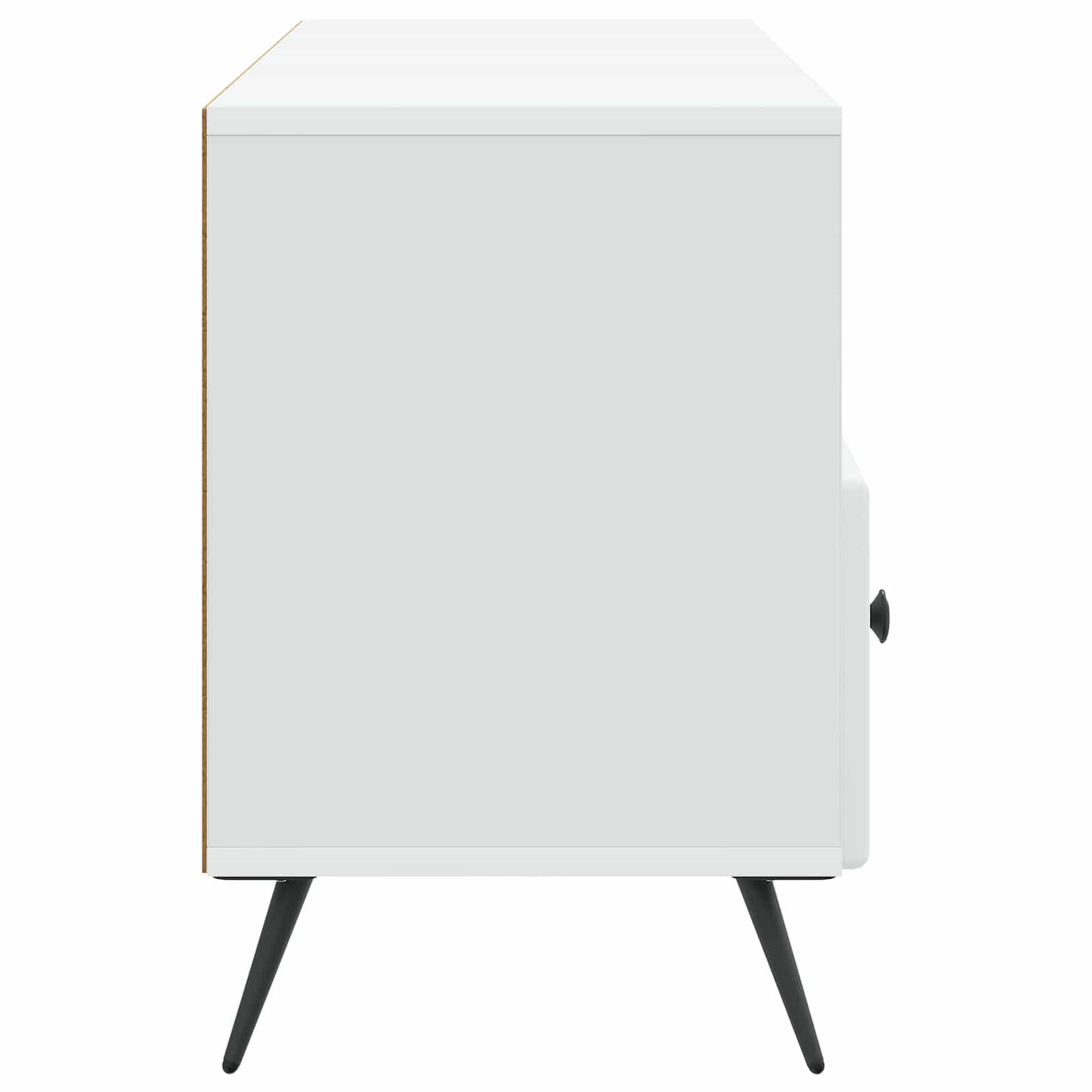TV-kast met lade Wit 102 x 34,5 x 50 cm Bewerkt hout is nu te koop bij PeponiXL, paradijselijk wonen!