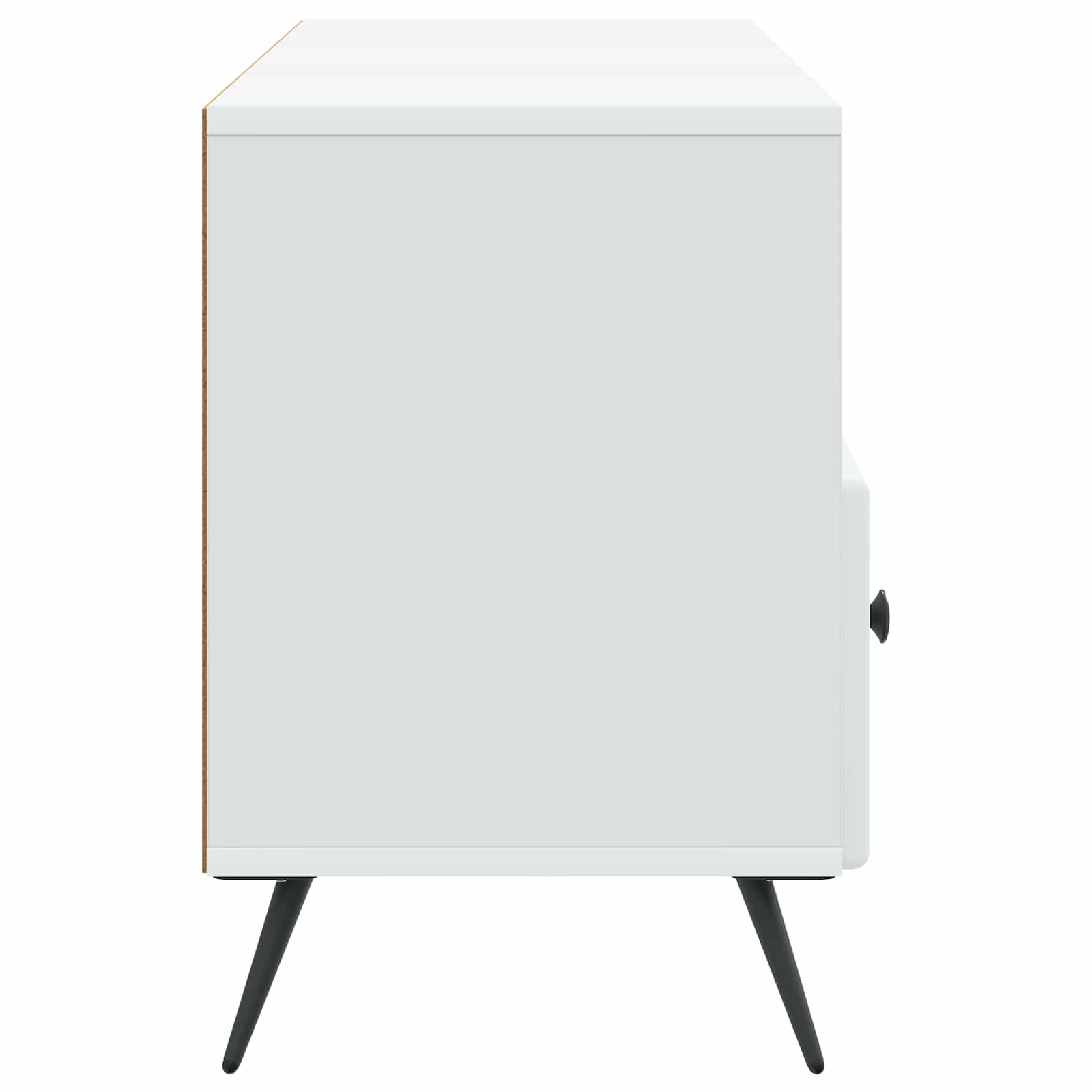 TV-kast met lade Wit 102 x 34,5 x 50 cm Bewerkt hout is nu te koop bij PeponiXL, paradijselijk wonen!