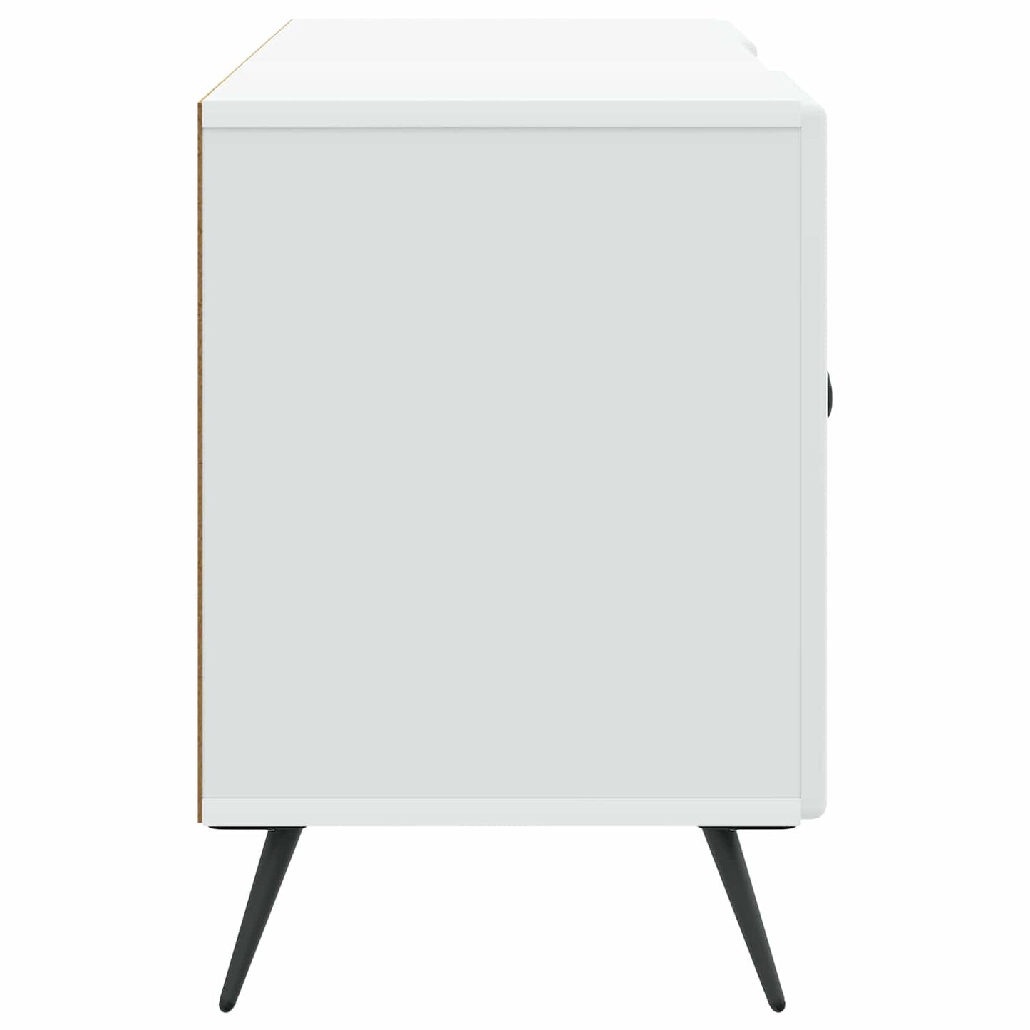 TV-kast Wit 102 x 34,5 x 50 cm Bewerkt hout is nu te koop bij PeponiXL, paradijselijk wonen!