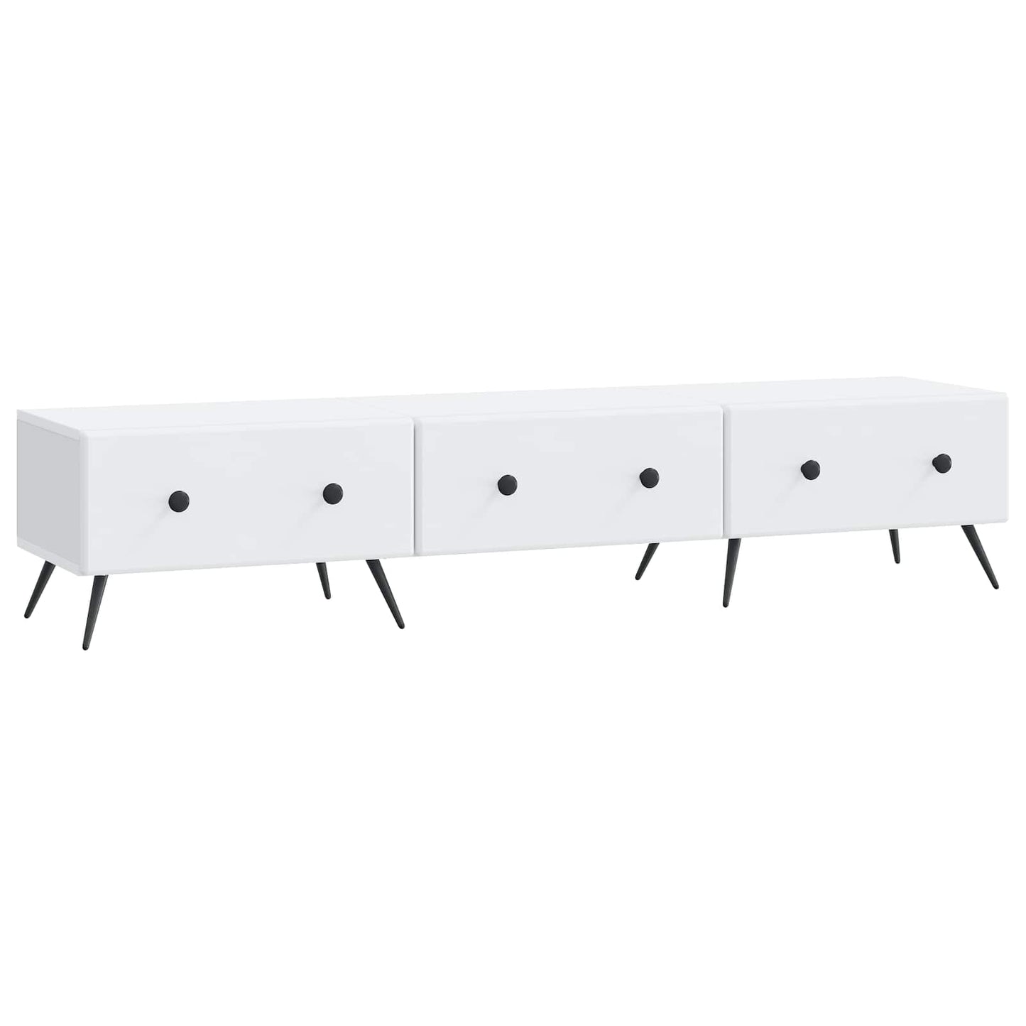 TV-kast met lade Wit 147 x 34,5 x 30 cm Bewerkt hout is nu te koop bij PeponiXL, paradijselijk wonen!