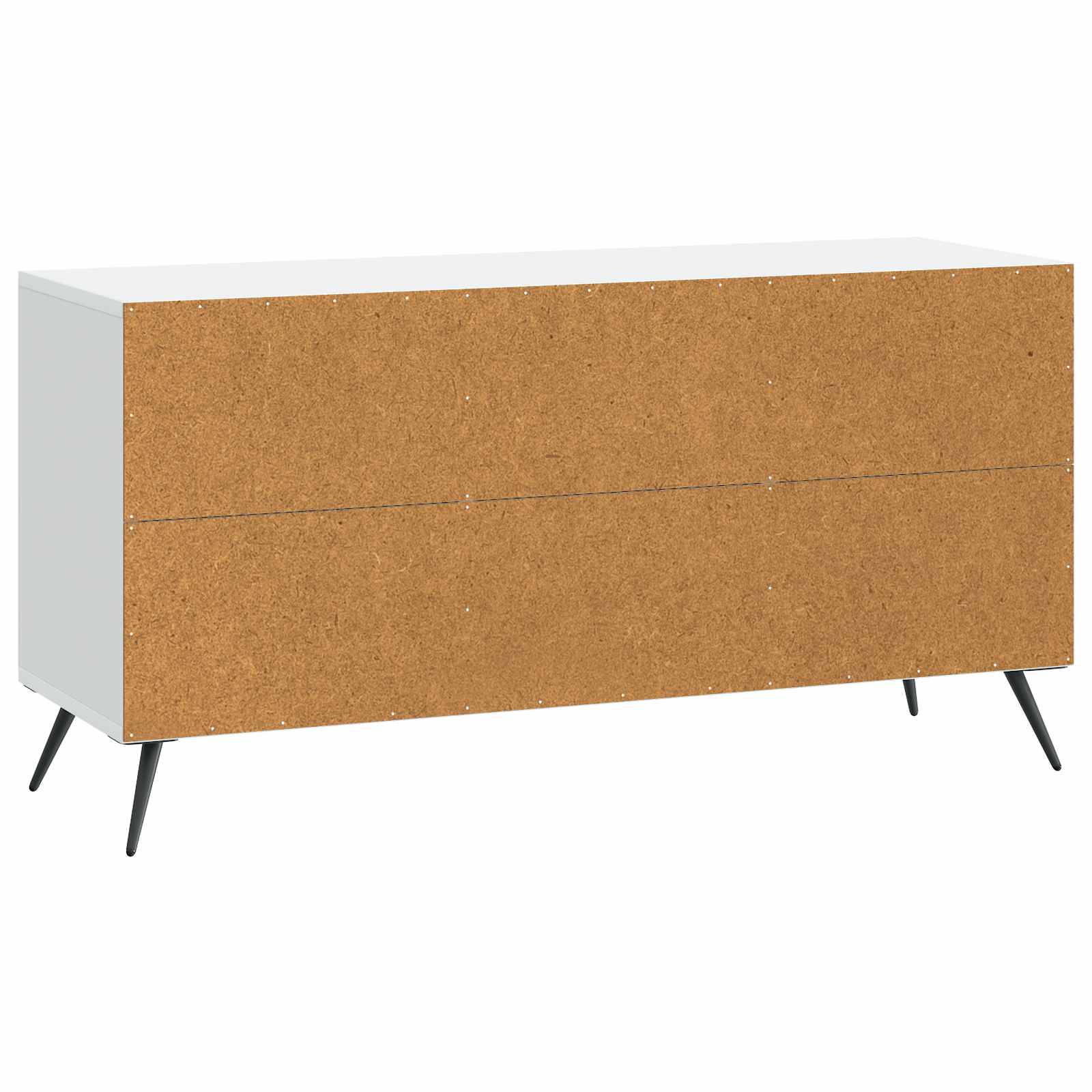TV-kast Wit 99 x 34,5 x 50 cm Bewerkt hout is nu te koop bij PeponiXL, paradijselijk wonen!