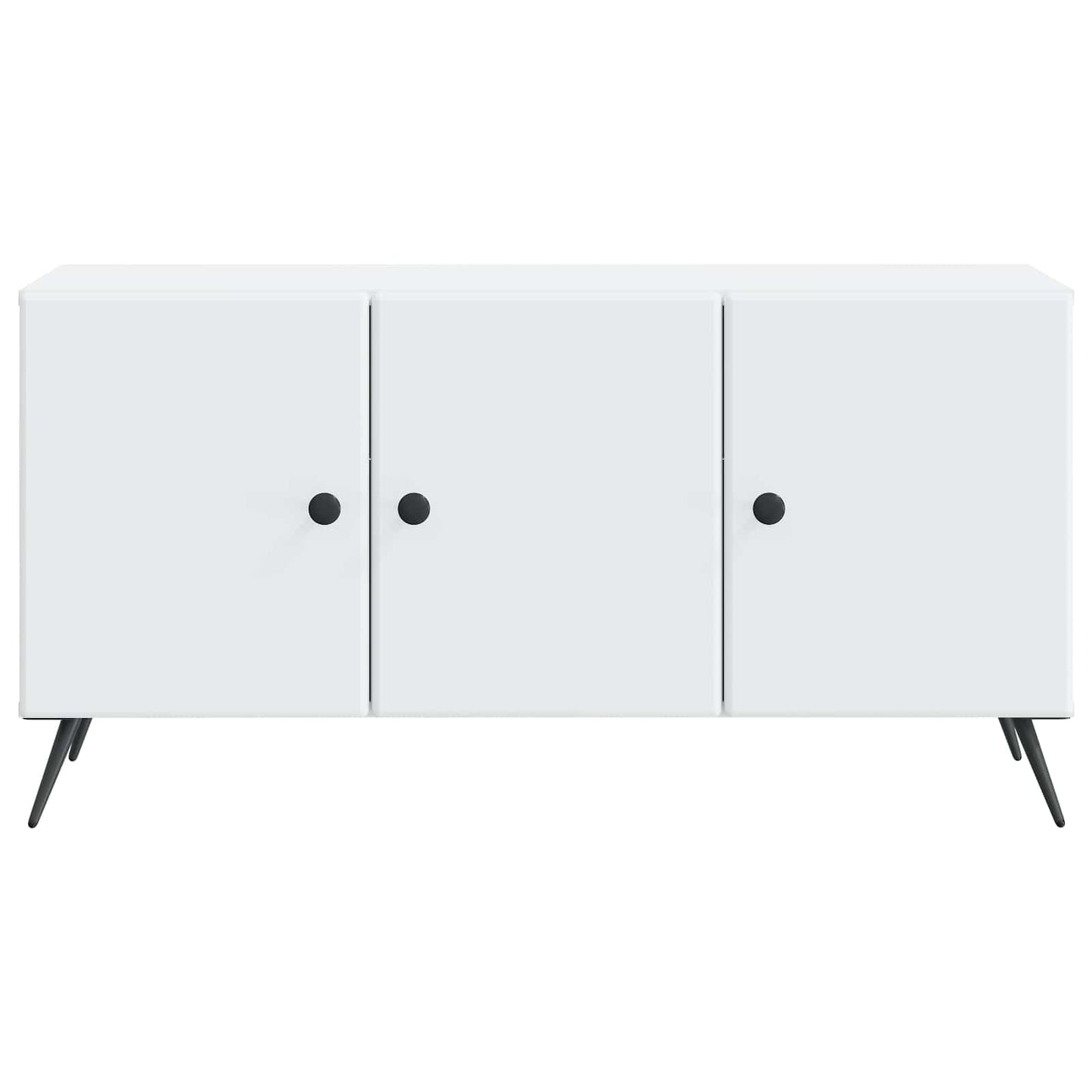 TV-kast Wit 99 x 34,5 x 50 cm Bewerkt hout is nu te koop bij PeponiXL, paradijselijk wonen!