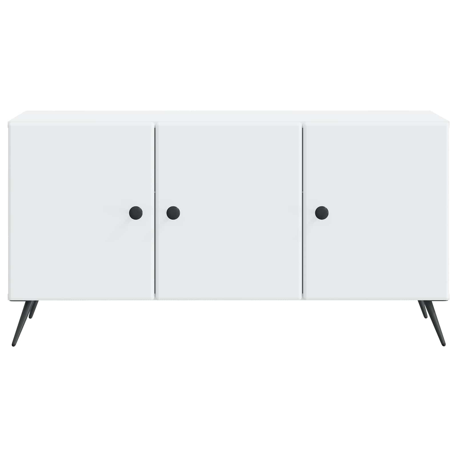TV-kast Wit 99 x 34,5 x 50 cm Bewerkt hout is nu te koop bij PeponiXL, paradijselijk wonen!