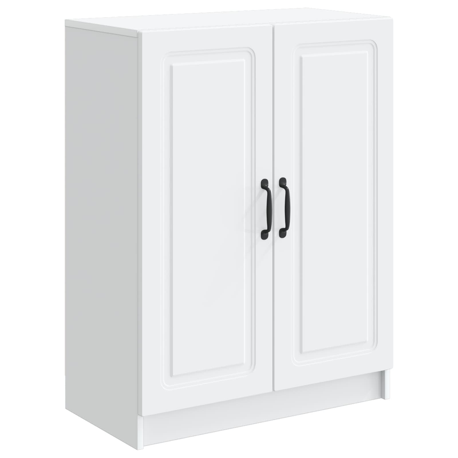 Dressoir Wit 66 x 34,5 x 87 cm Bewerkt hout is nu te koop bij PeponiXL, paradijselijk wonen!