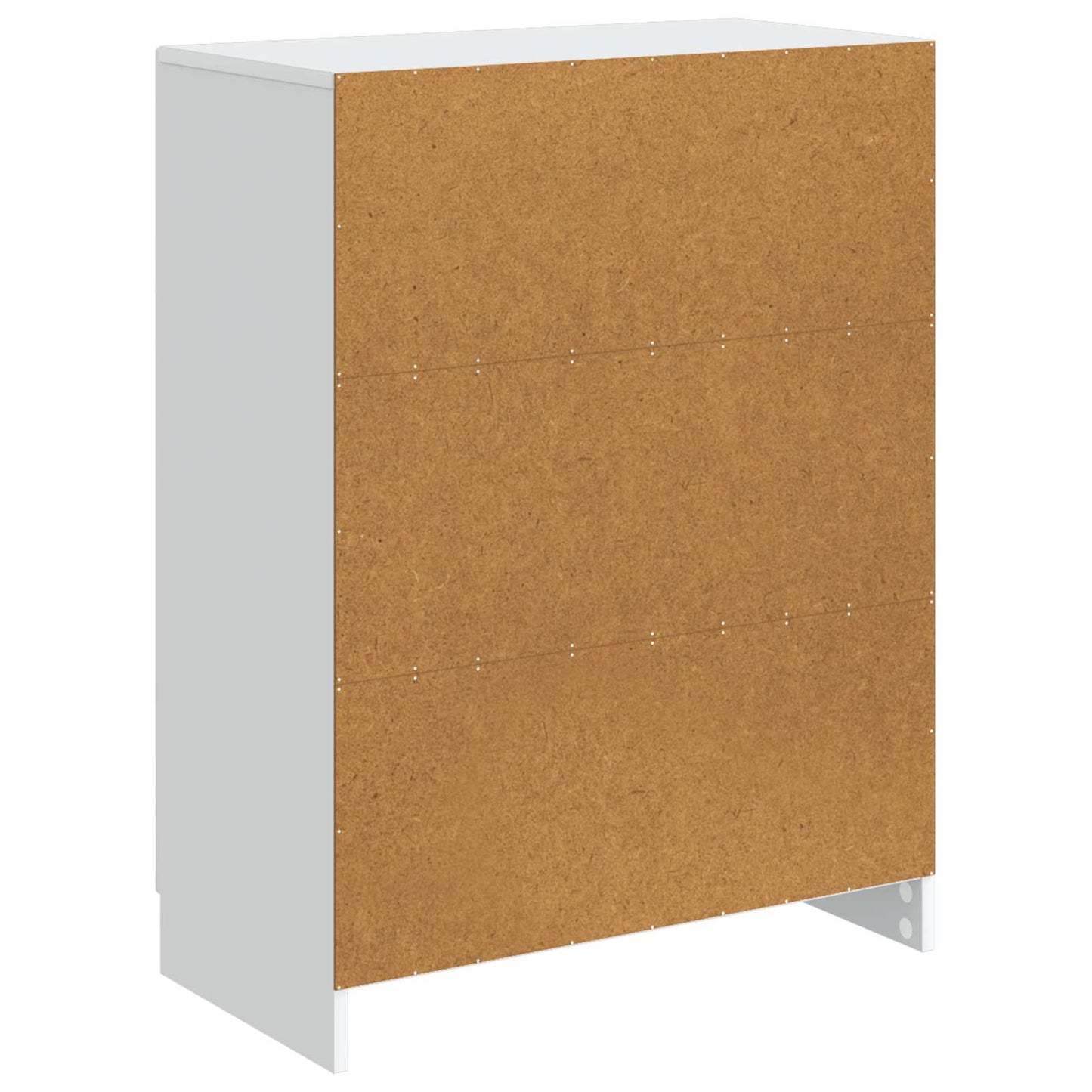 Dressoir Wit 66 x 34,5 x 87 cm Bewerkt hout is nu te koop bij PeponiXL, paradijselijk wonen!