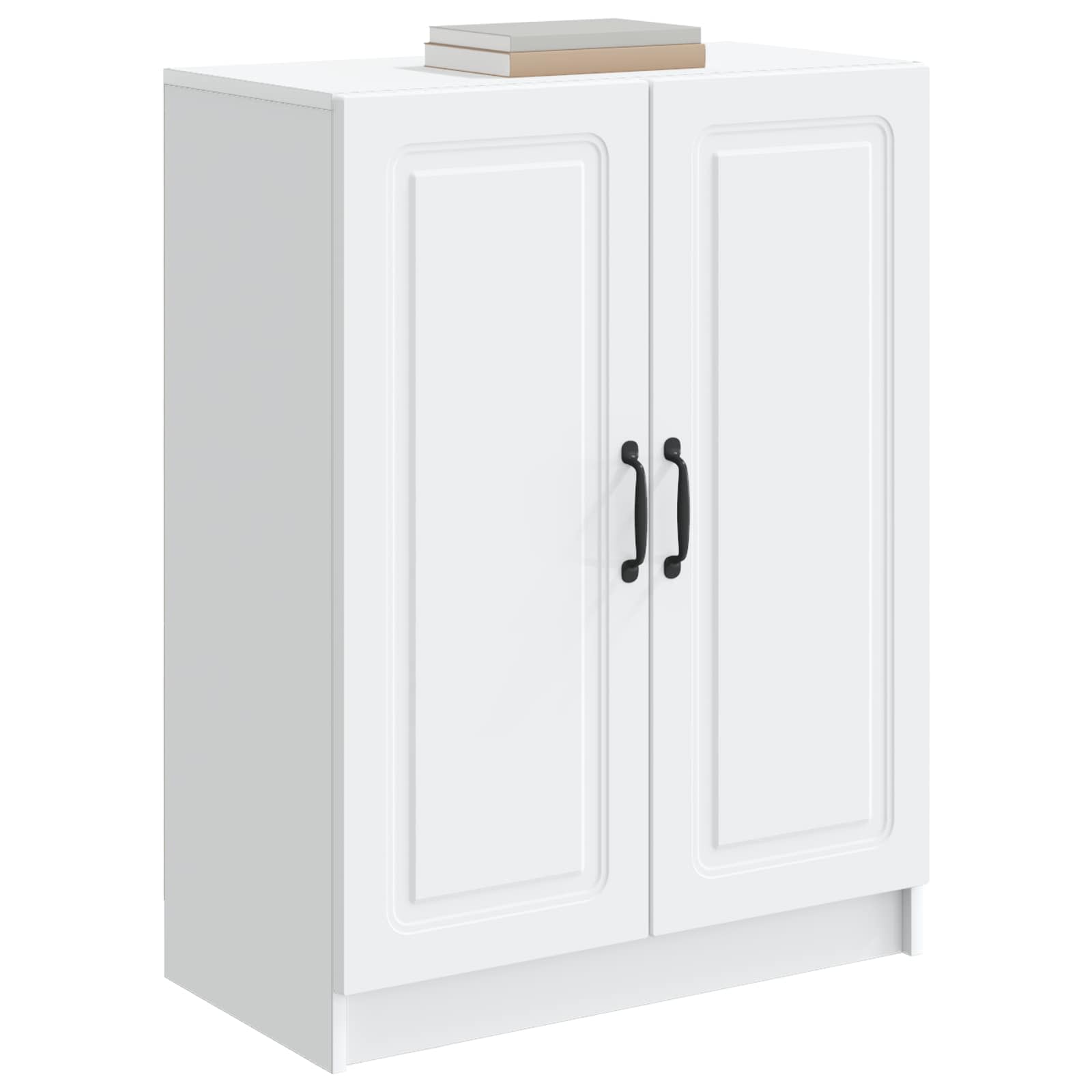 Dressoir Wit 66 x 34,5 x 87 cm Bewerkt hout is nu te koop bij PeponiXL, paradijselijk wonen!