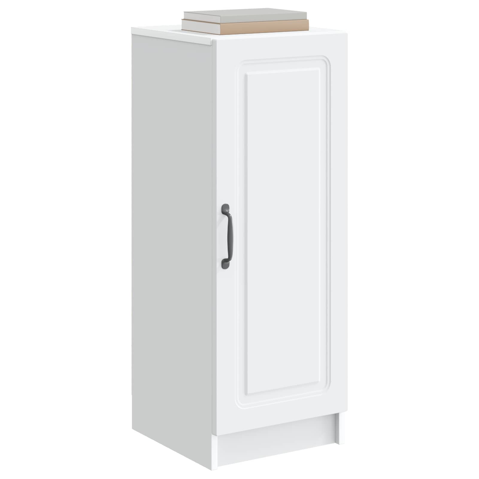 Dressoir Wit 33 x 34,5 x 87 cm Bewerkt hout is nu te koop bij PeponiXL, paradijselijk wonen!