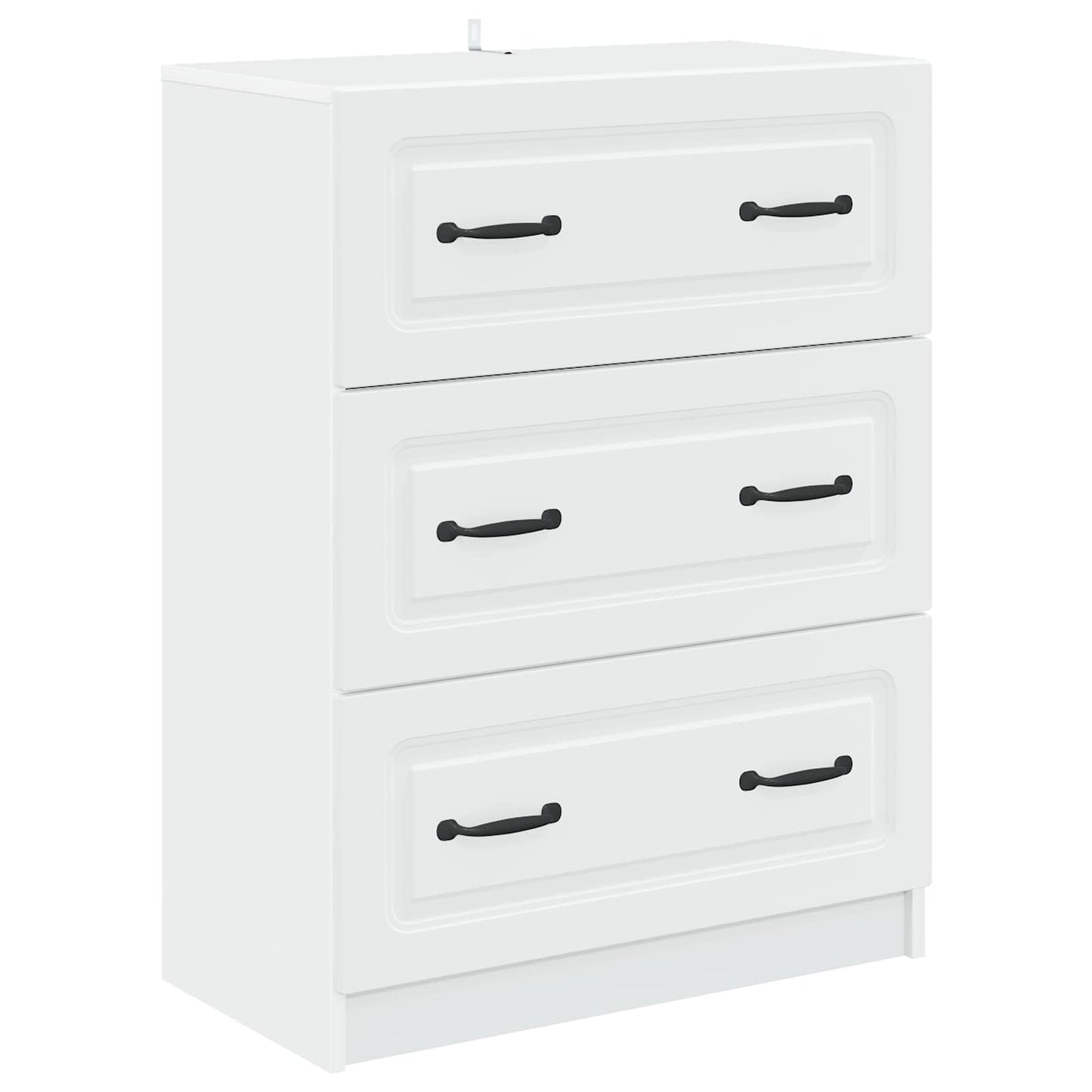 Ladenkast Wit 66 x 34,5 x 87 cm Bewerkt hout is nu te koop bij PeponiXL, paradijselijk wonen!