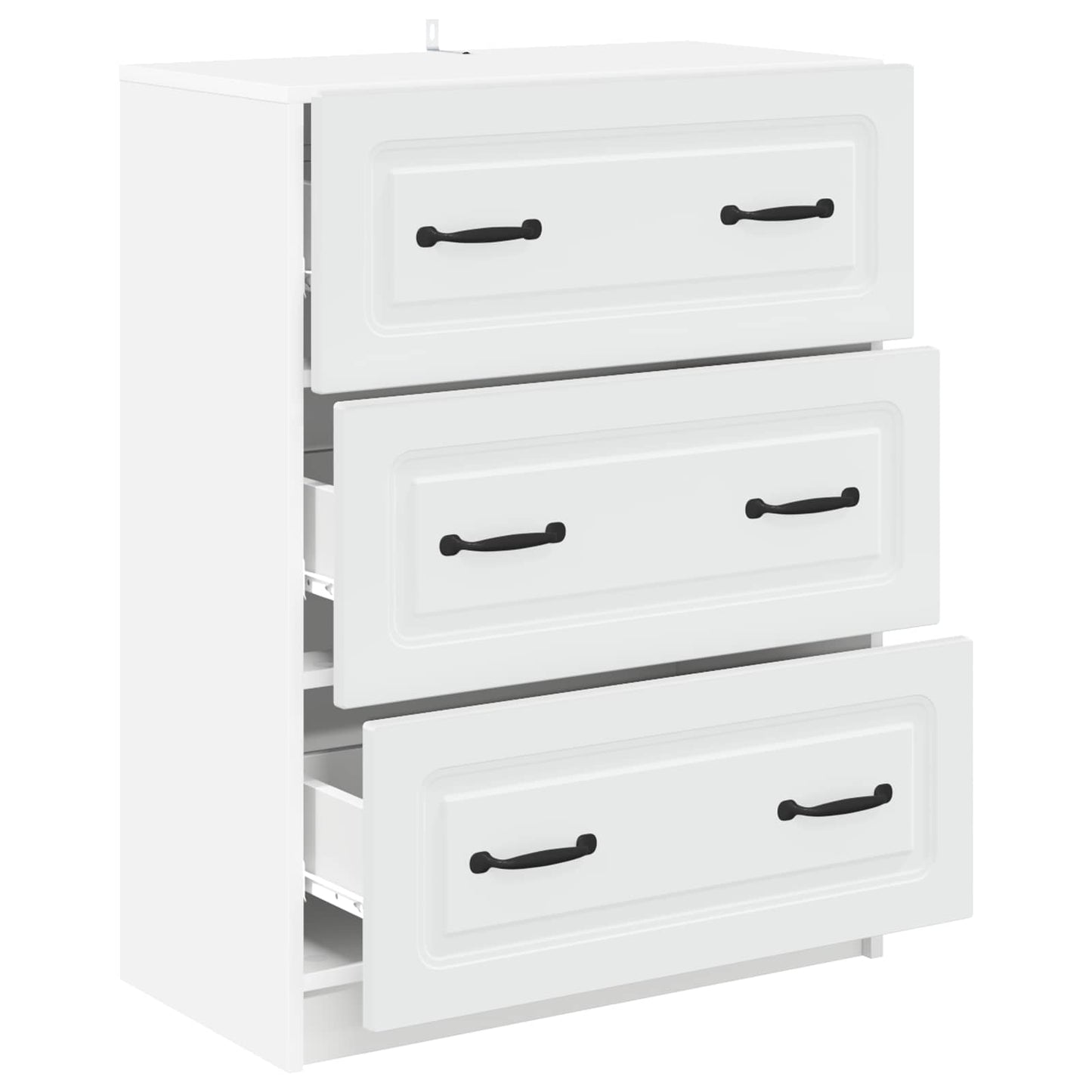 Ladenkast Wit 66 x 34,5 x 87 cm Bewerkt hout is nu te koop bij PeponiXL, paradijselijk wonen!