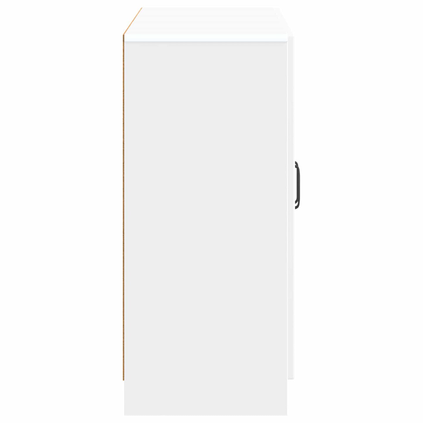 Dressoir Wit 89 x 34,5 x 77 cm Bewerkt hout is nu te koop bij PeponiXL, paradijselijk wonen!