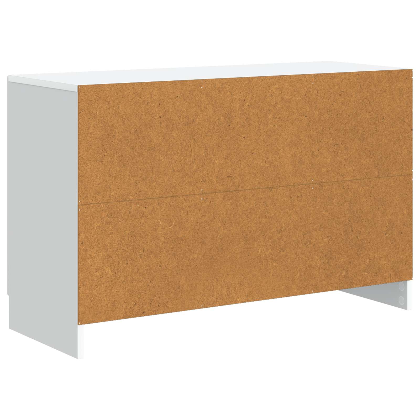 Dressoir Wit 89 x 34,5 x 57 cm Bewerkt hout is nu te koop bij PeponiXL, paradijselijk wonen!