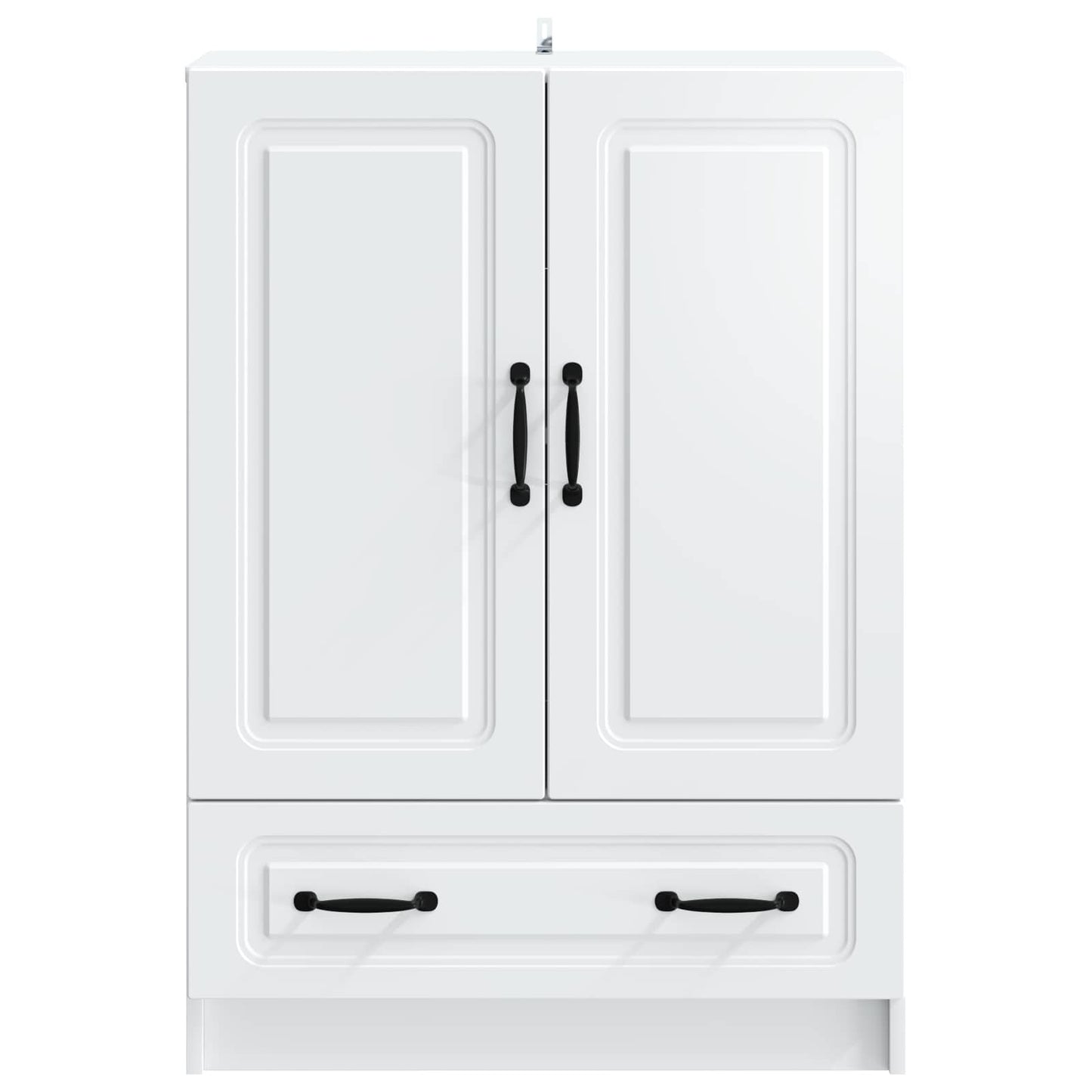 Dressoir Wit 66 x 34,5 x 92 cm Bewerkt hout is nu te koop bij PeponiXL, paradijselijk wonen!
