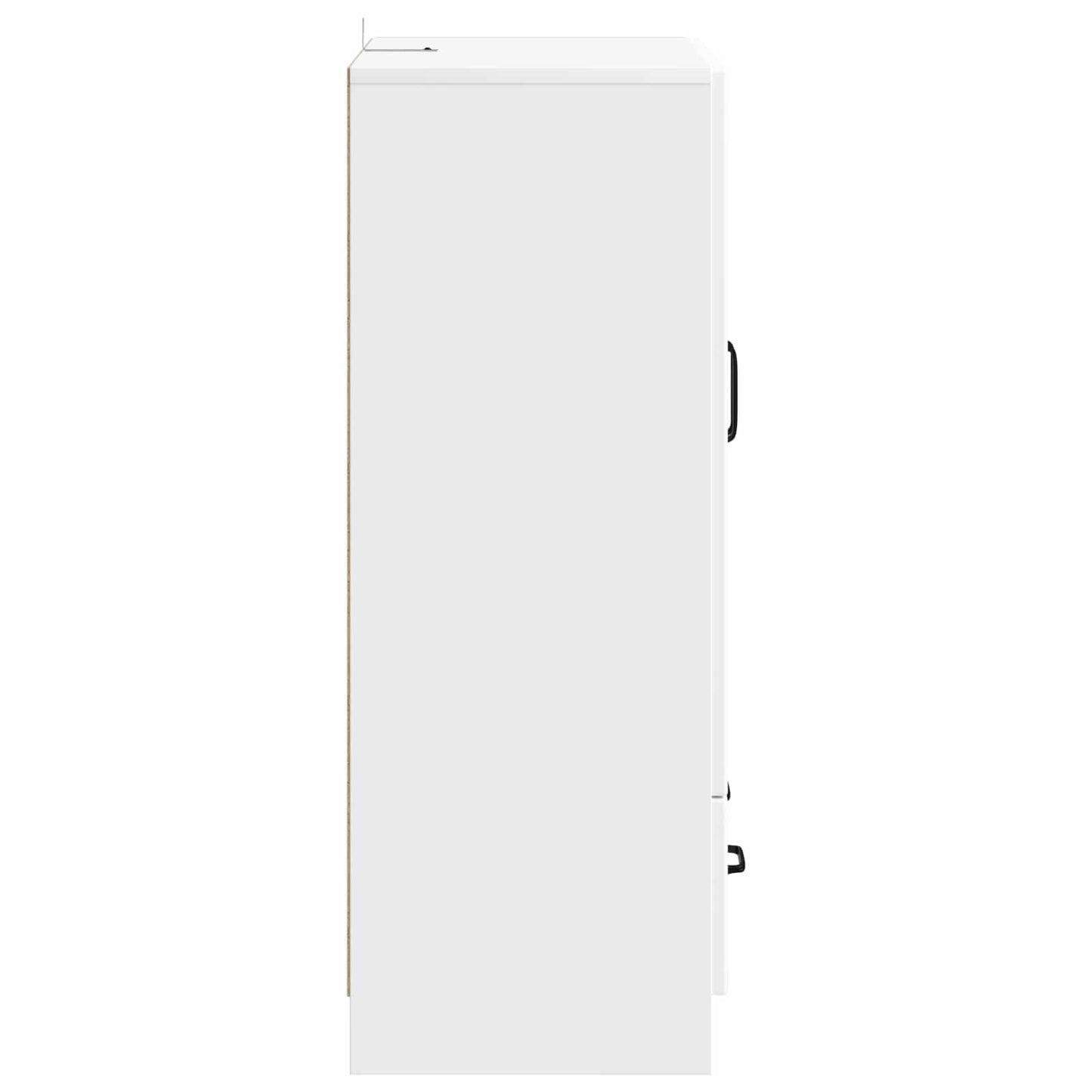 Dressoir Wit 66 x 34,5 x 92 cm Bewerkt hout is nu te koop bij PeponiXL, paradijselijk wonen!