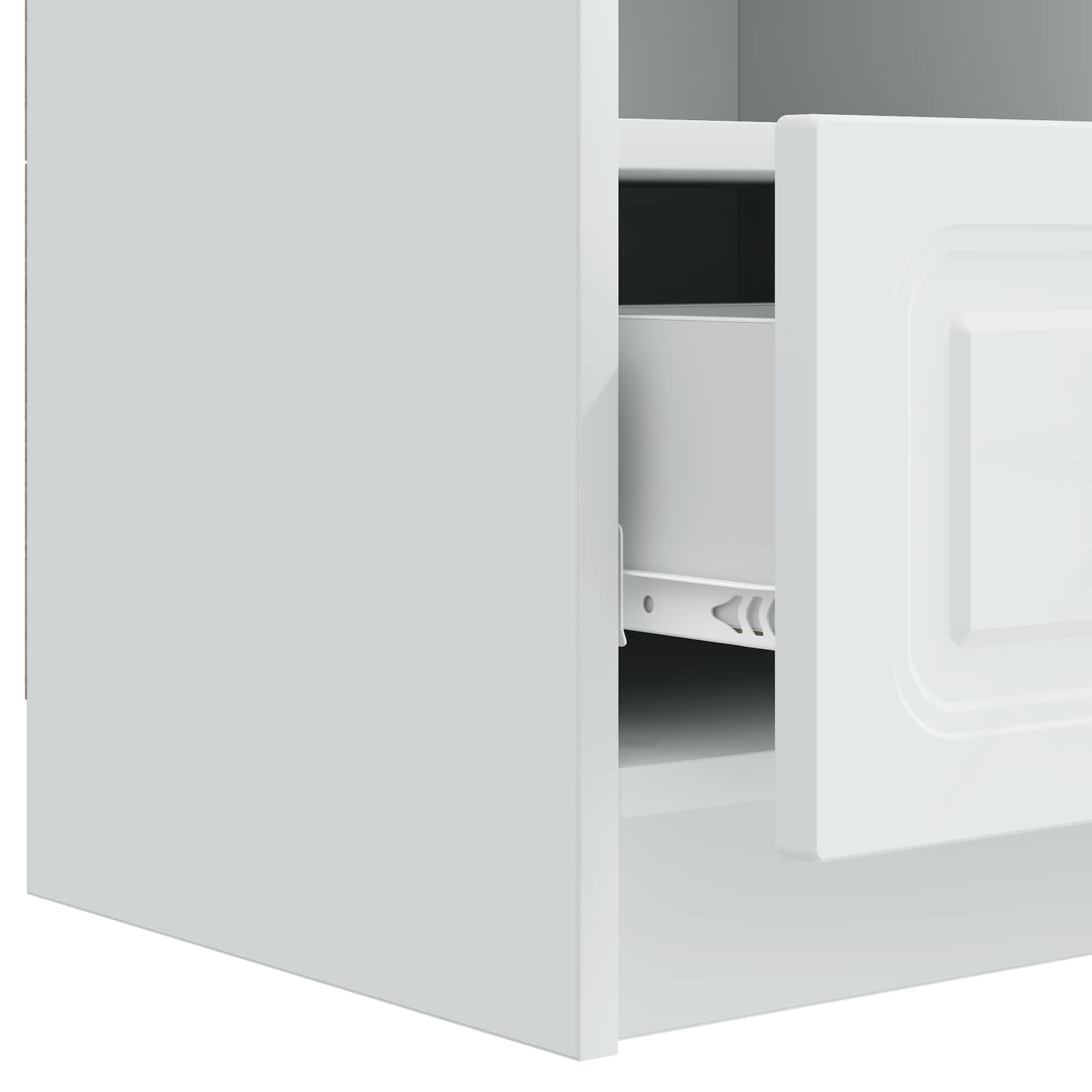 TV-kast met lade Wit 102 x 34,5 x 47 cm Bewerkt hout is nu te koop bij PeponiXL, paradijselijk wonen!
