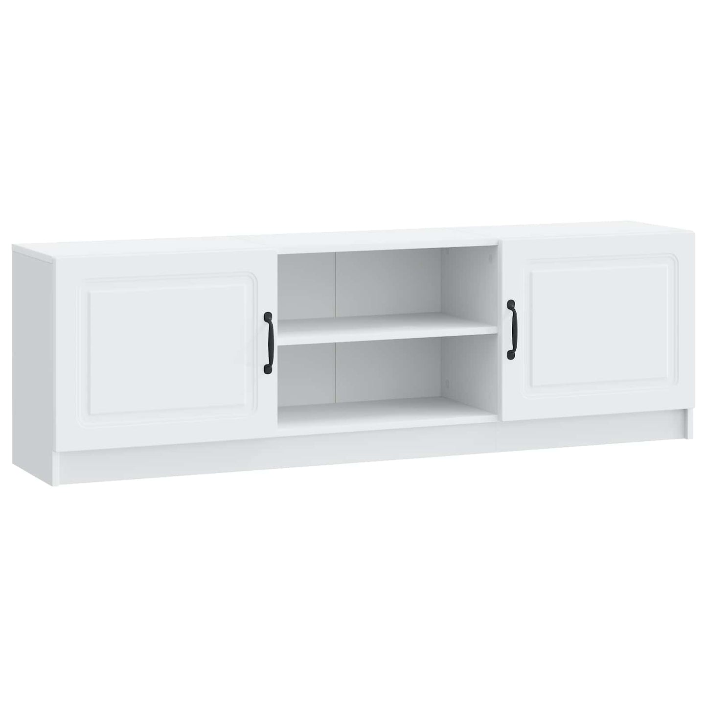 TV-kast Wit 150 x 31 x 47 cm Bewerkt hout is nu te koop bij PeponiXL, paradijselijk wonen!