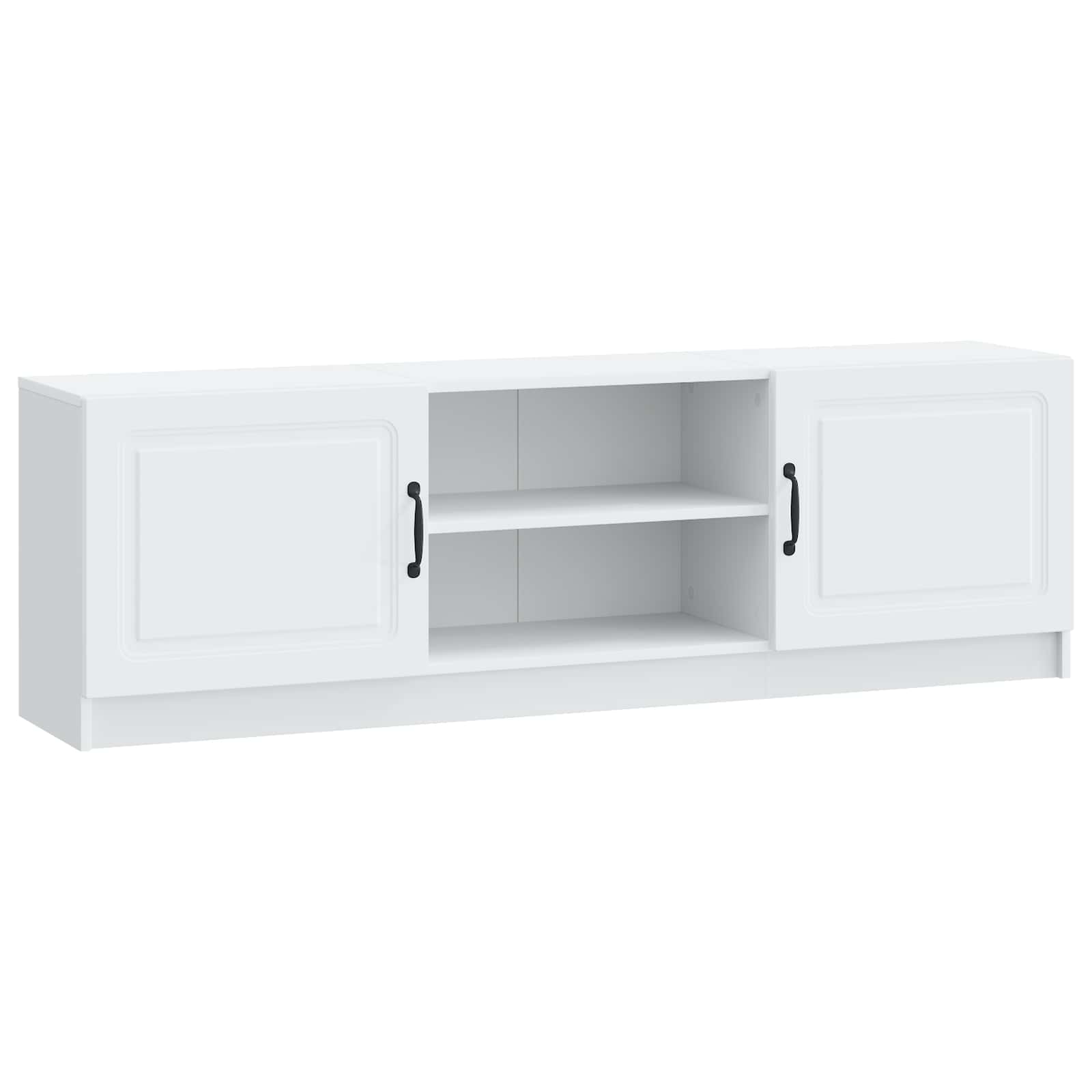 TV-kast Wit 150 x 31 x 47 cm Bewerkt hout is nu te koop bij PeponiXL, paradijselijk wonen!
