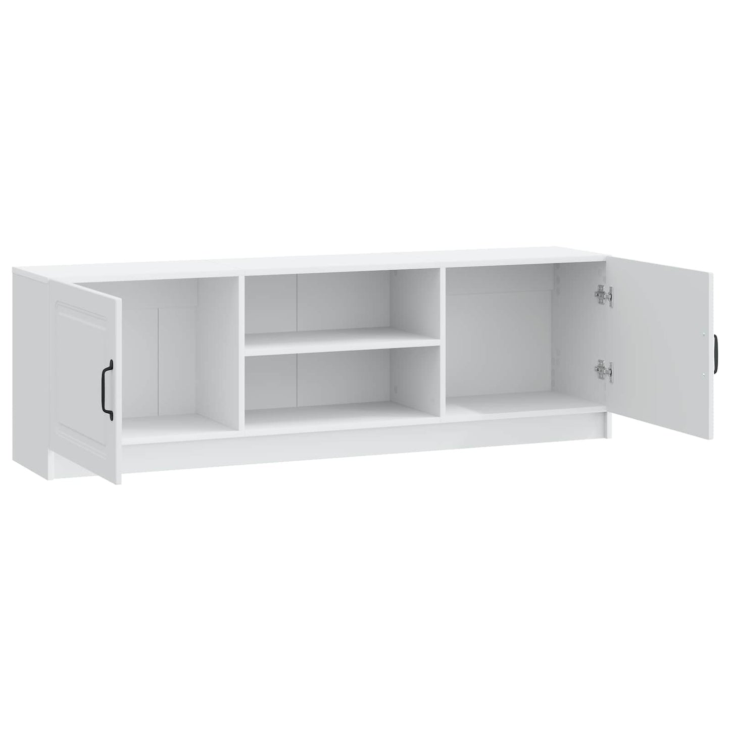 TV-kast Wit 150 x 31 x 47 cm Bewerkt hout is nu te koop bij PeponiXL, paradijselijk wonen!