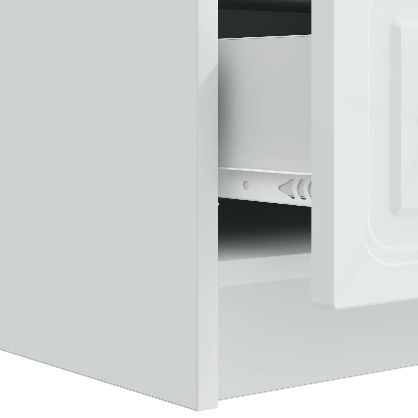 TV-kast met lade Wit 147 x 34,5 x 27 cm Bewerkt hout is nu te koop bij PeponiXL, paradijselijk wonen!