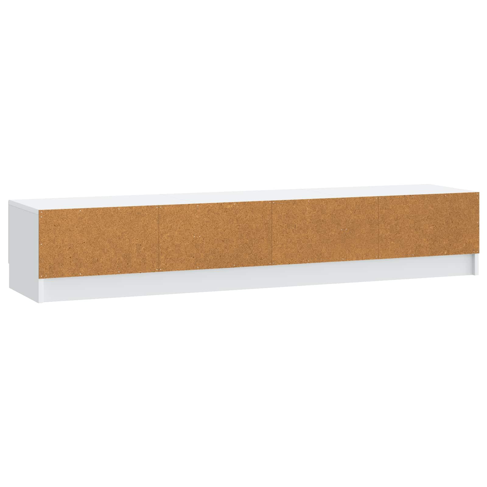 TV-kast met lade Wit 147 x 34,5 x 27 cm Bewerkt hout is nu te koop bij PeponiXL, paradijselijk wonen!