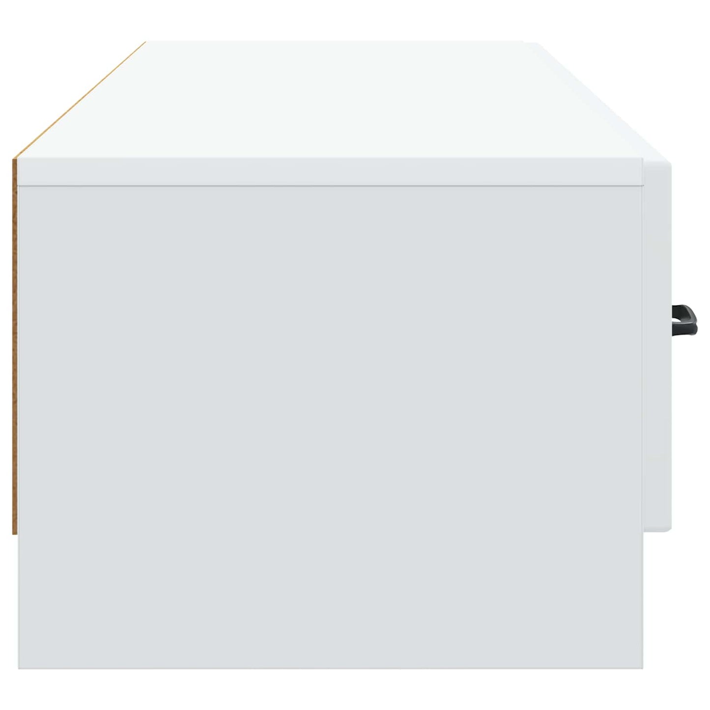 TV-kast met lade Wit 147 x 34,5 x 27 cm Bewerkt hout is nu te koop bij PeponiXL, paradijselijk wonen!