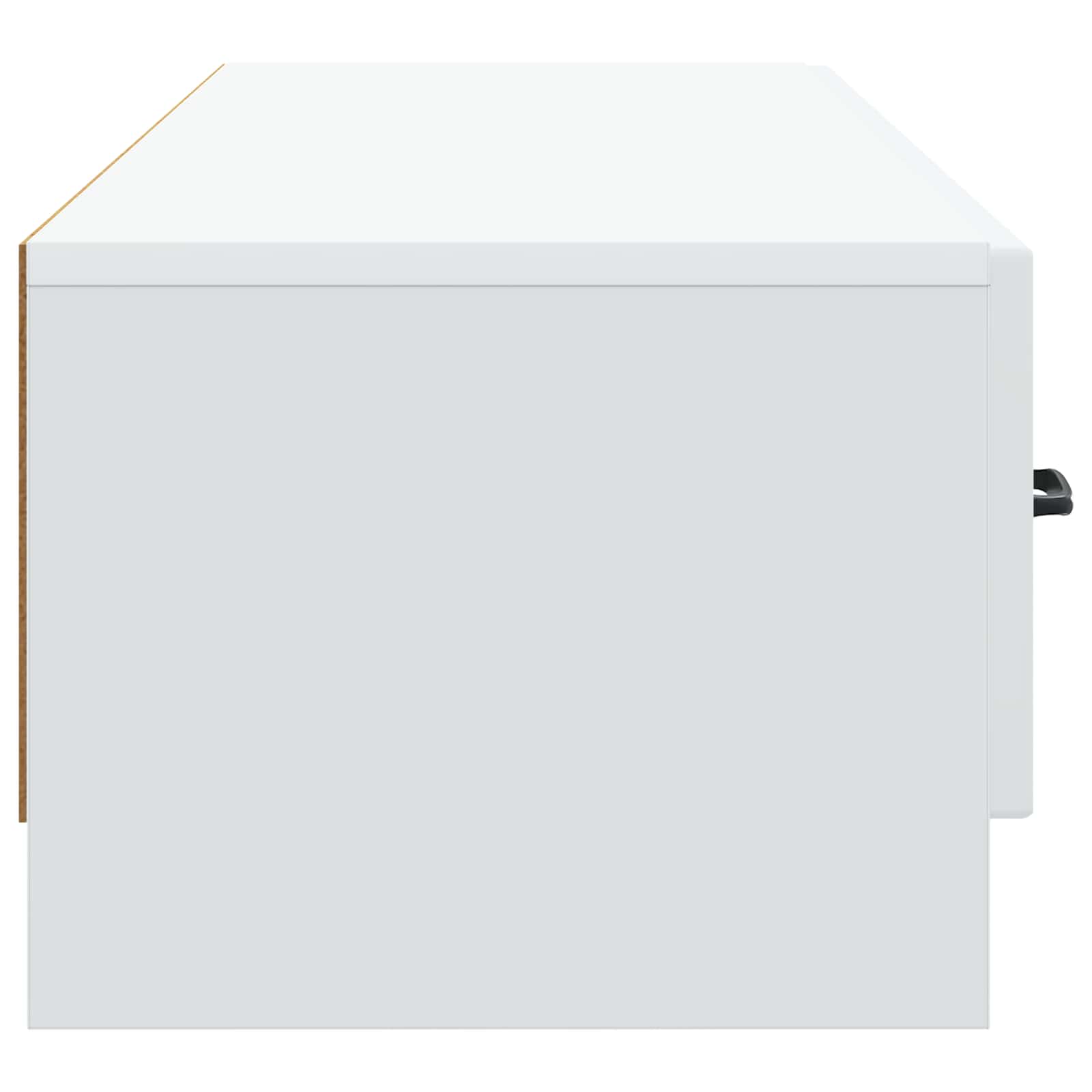 TV-kast met lade Wit 147 x 34,5 x 27 cm Bewerkt hout is nu te koop bij PeponiXL, paradijselijk wonen!
