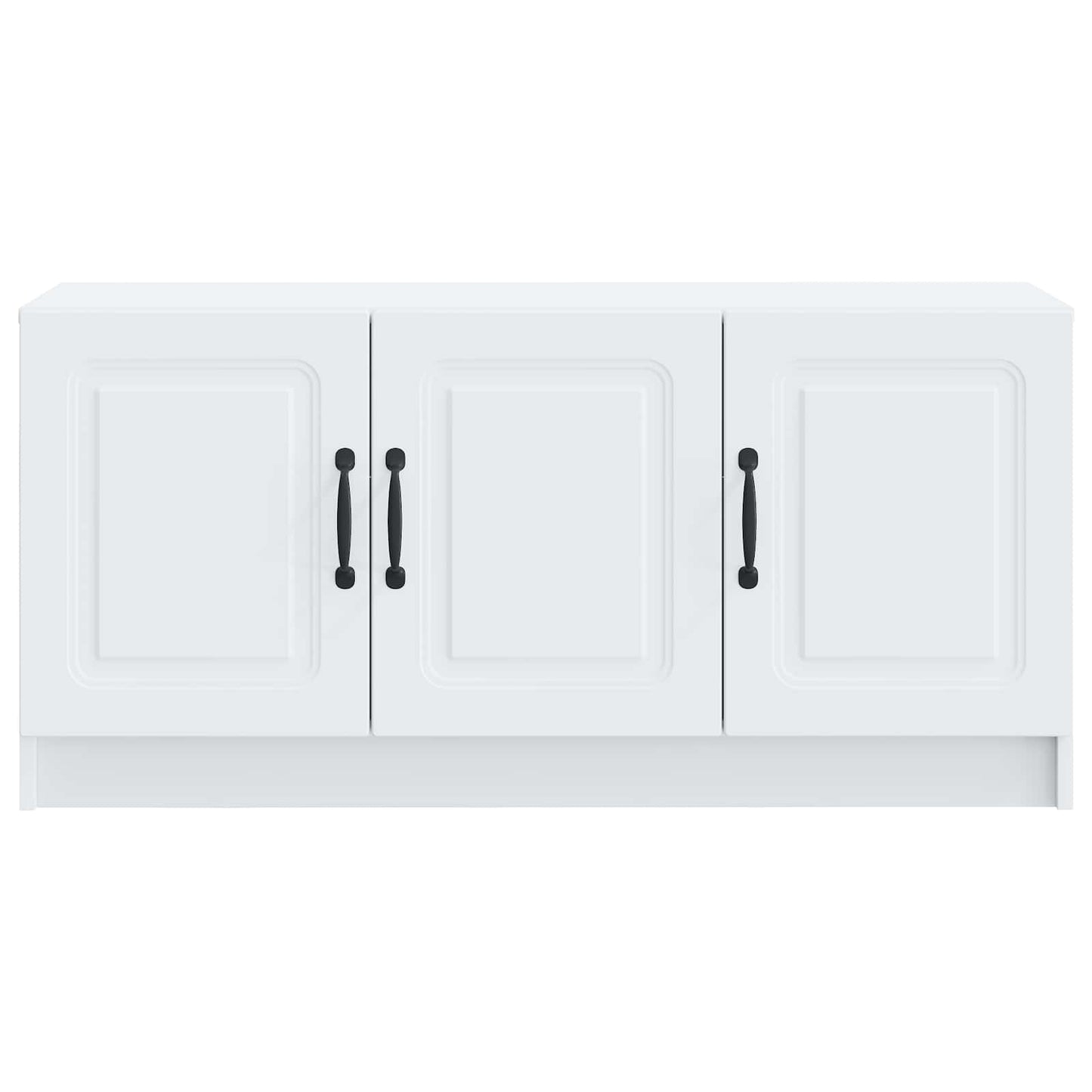 TV-kast Wit 99 x 34,5 x 47 cm Bewerkt hout is nu te koop bij PeponiXL, paradijselijk wonen!