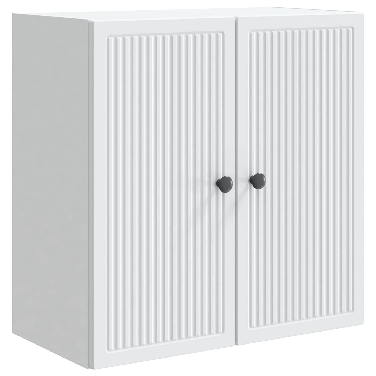 Wandkast Wit 59 x 31 x 60 cm Bewerkt hout is nu te koop bij PeponiXL, paradijselijk wonen!