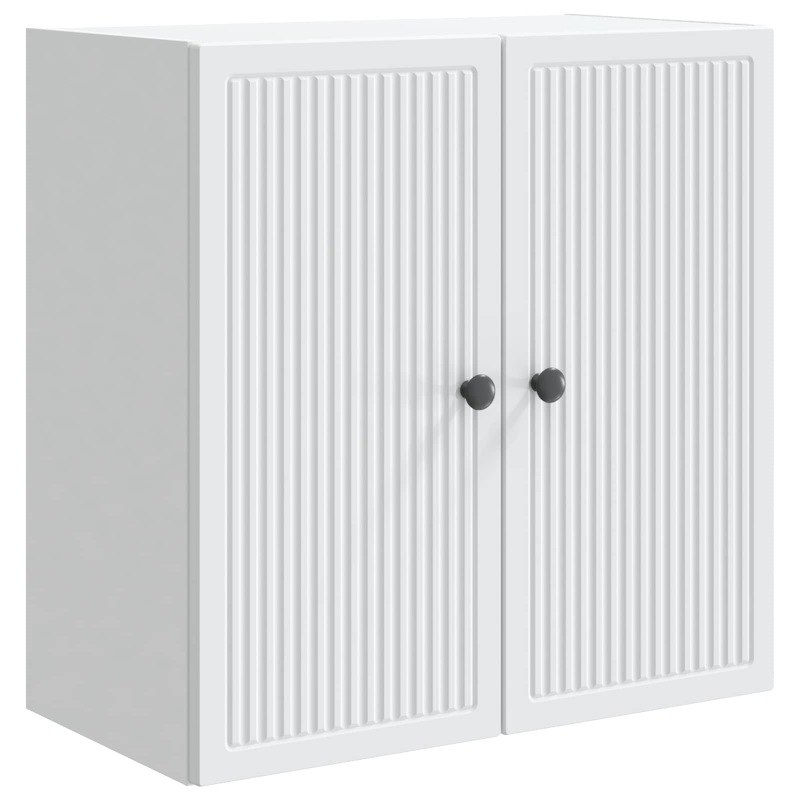 Wandkast Wit 59 x 31 x 60 cm Bewerkt hout is nu te koop bij PeponiXL, paradijselijk wonen!